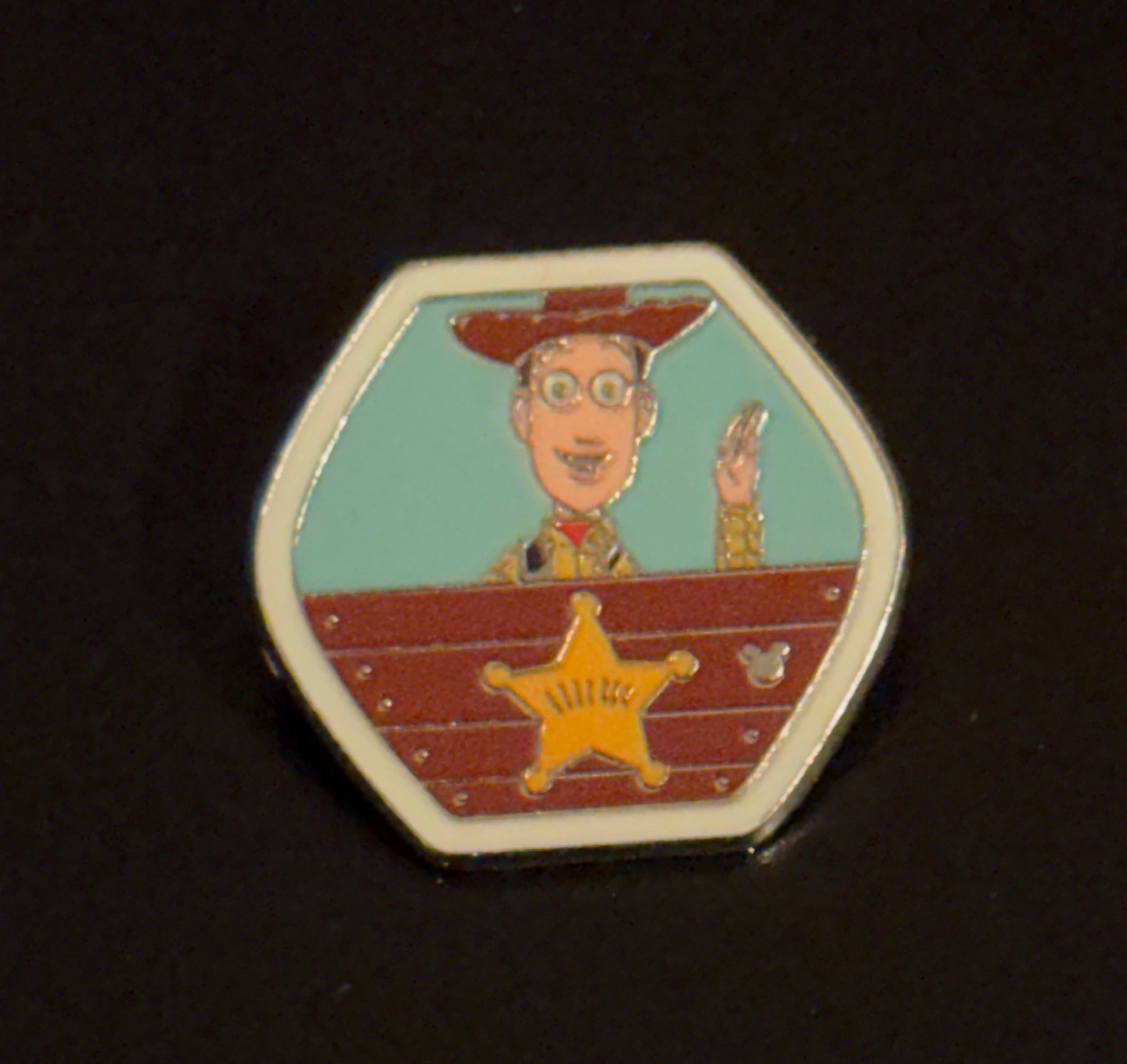 Woody - HKDL Pin Trading Fun Day 2015: Magical Ferris Wheel Hidden Mickey