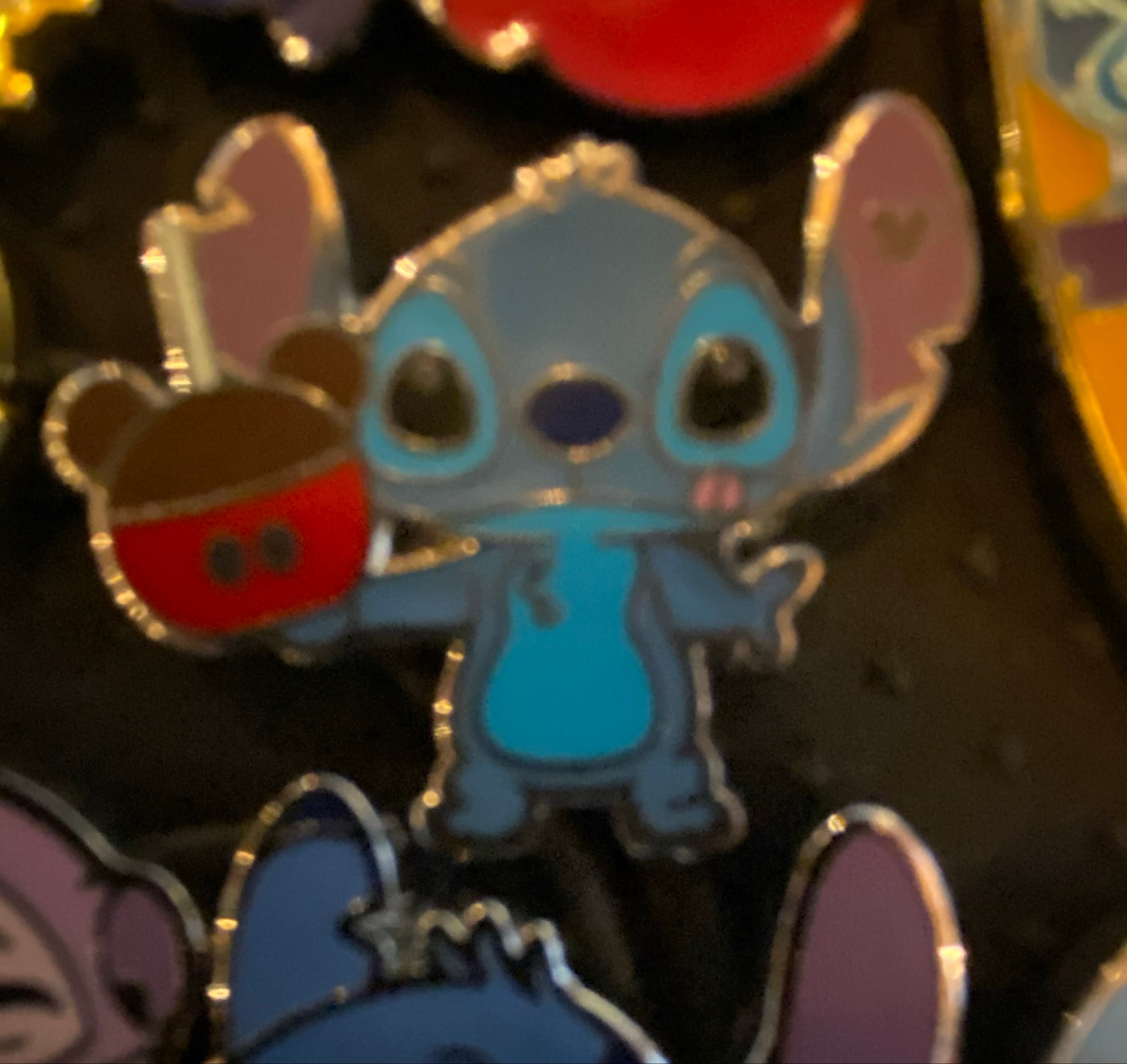 Stitch with Caramel Apple