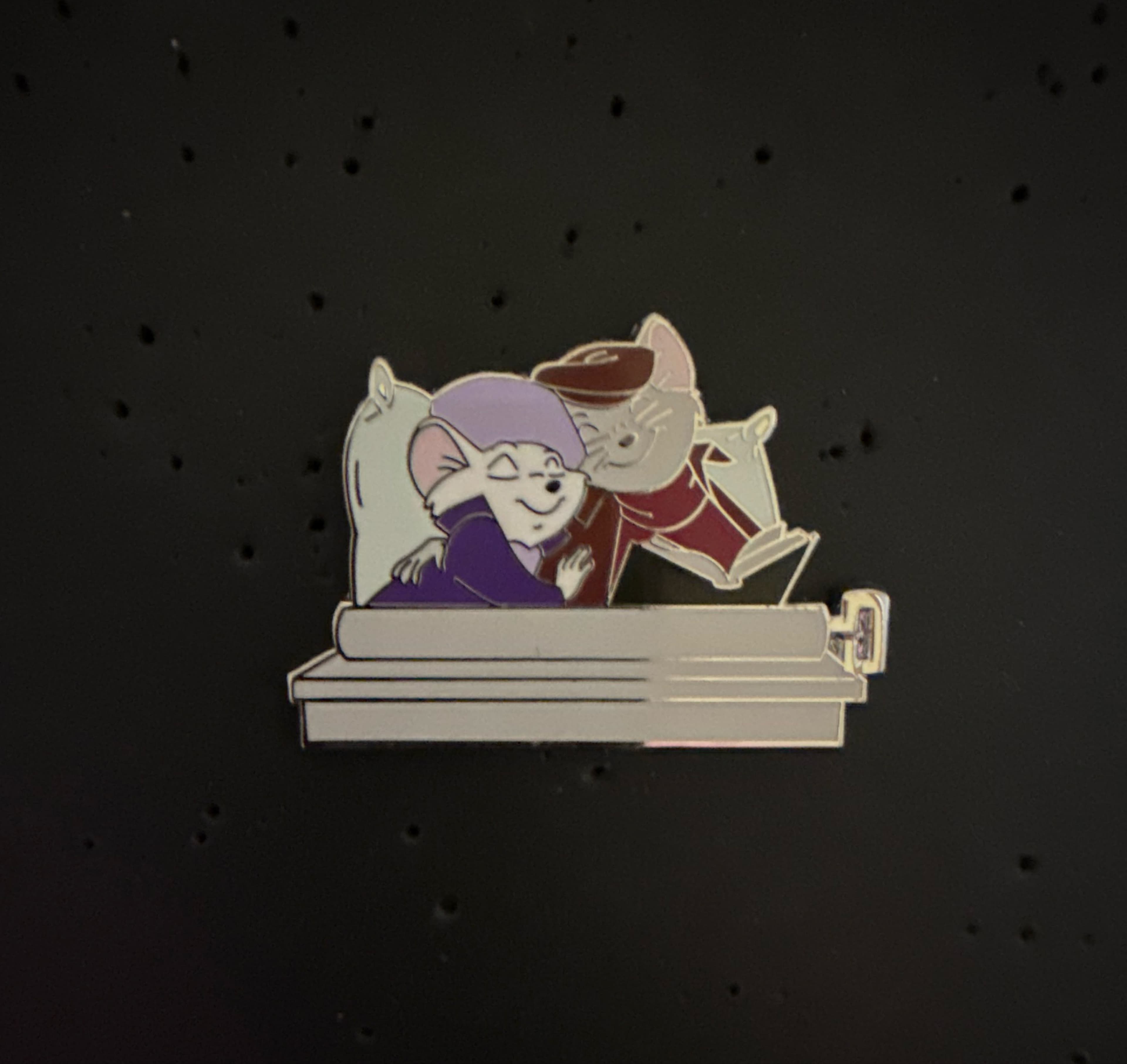 Sleeping Bianca & Bernard in Sardine Tin - Sweet Dreams Mystery Collection front