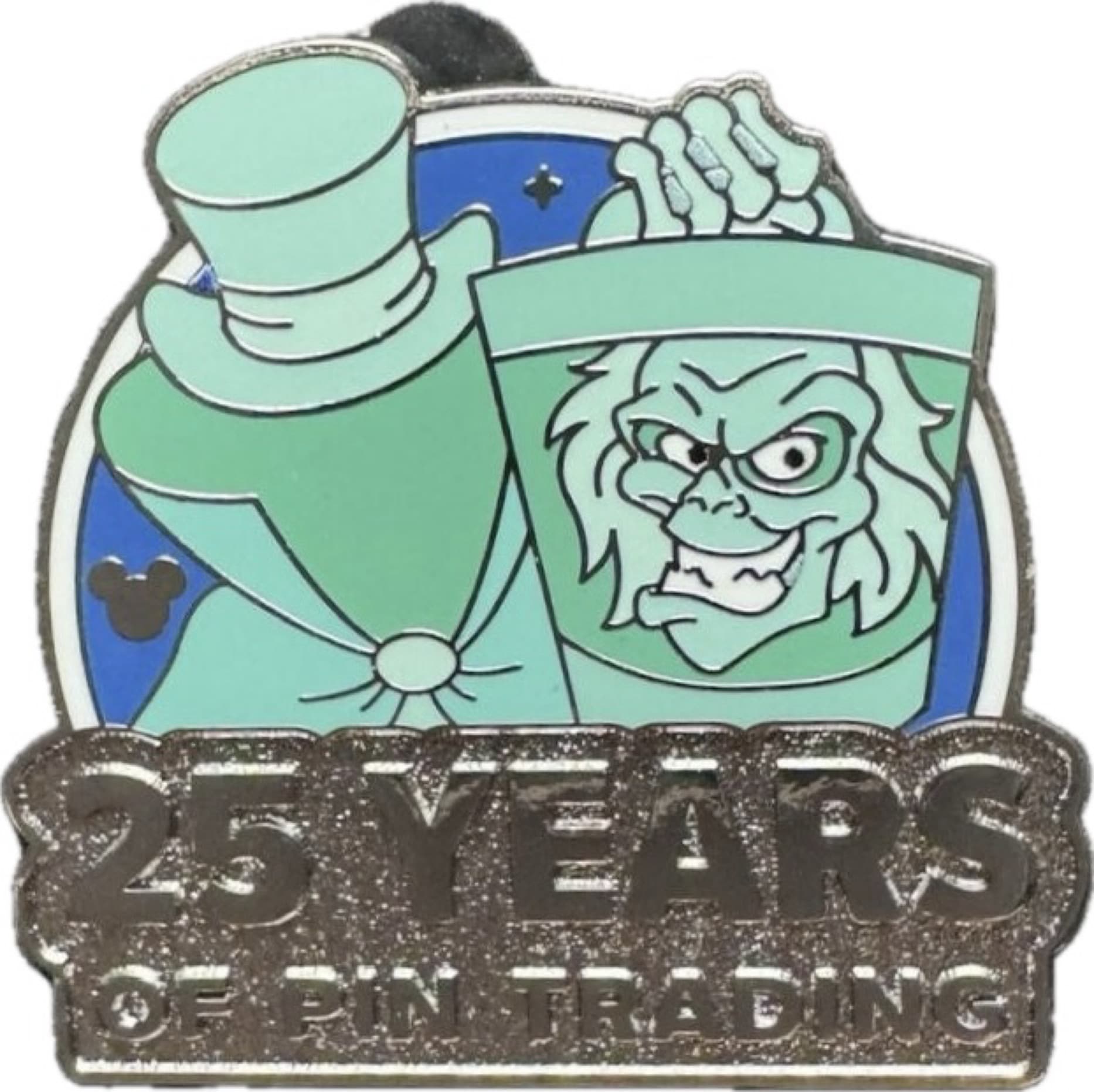 Hatbox Ghost 25 Years of Pin Trading Chaser