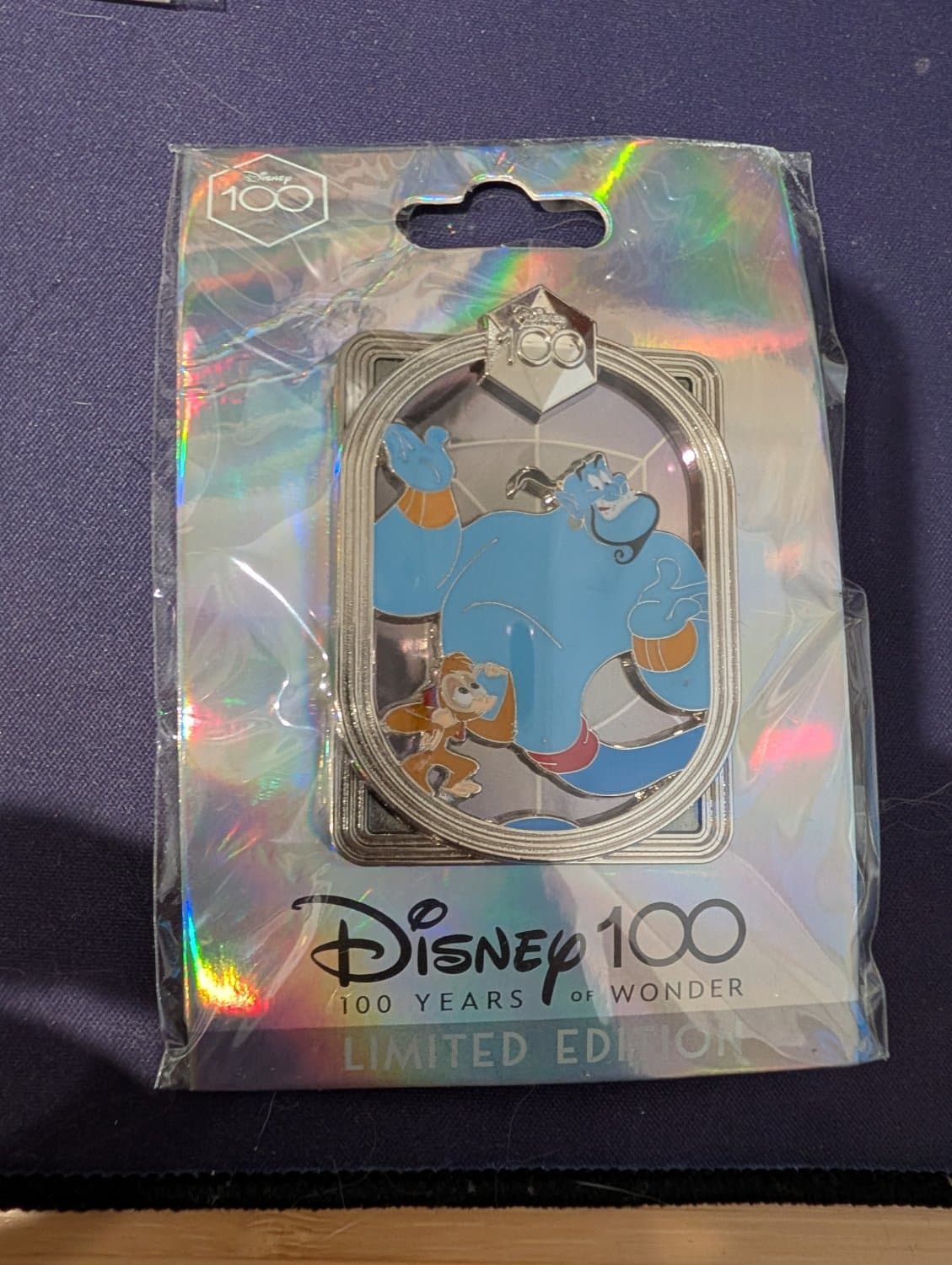 DEC - Genie and Abu - Aladdin - Celebrating With Character - Disney 100 Years of Wonder