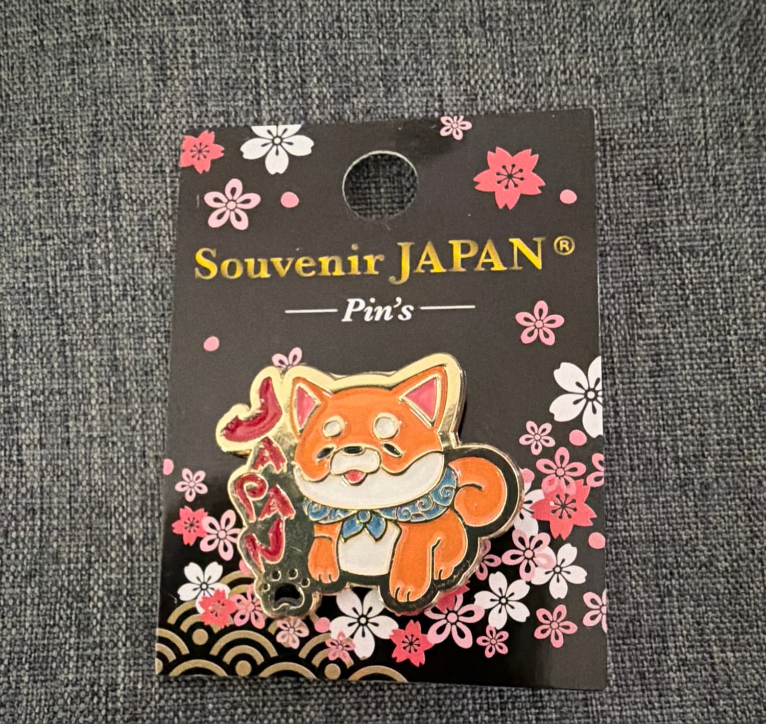 Shiba Inu Souvenir Japan Pin