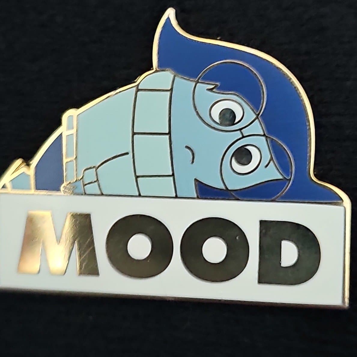 Sadness 'MOOD' Pin - Inside Out - Oh My Disney front