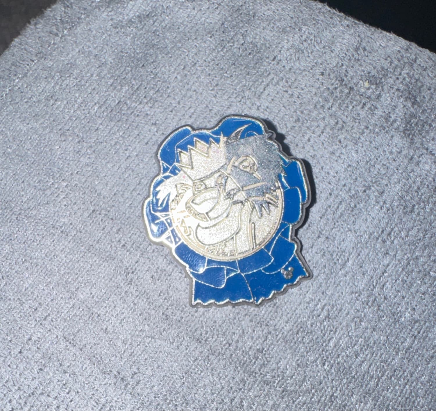 King Triton Hidden Mickey Pin front