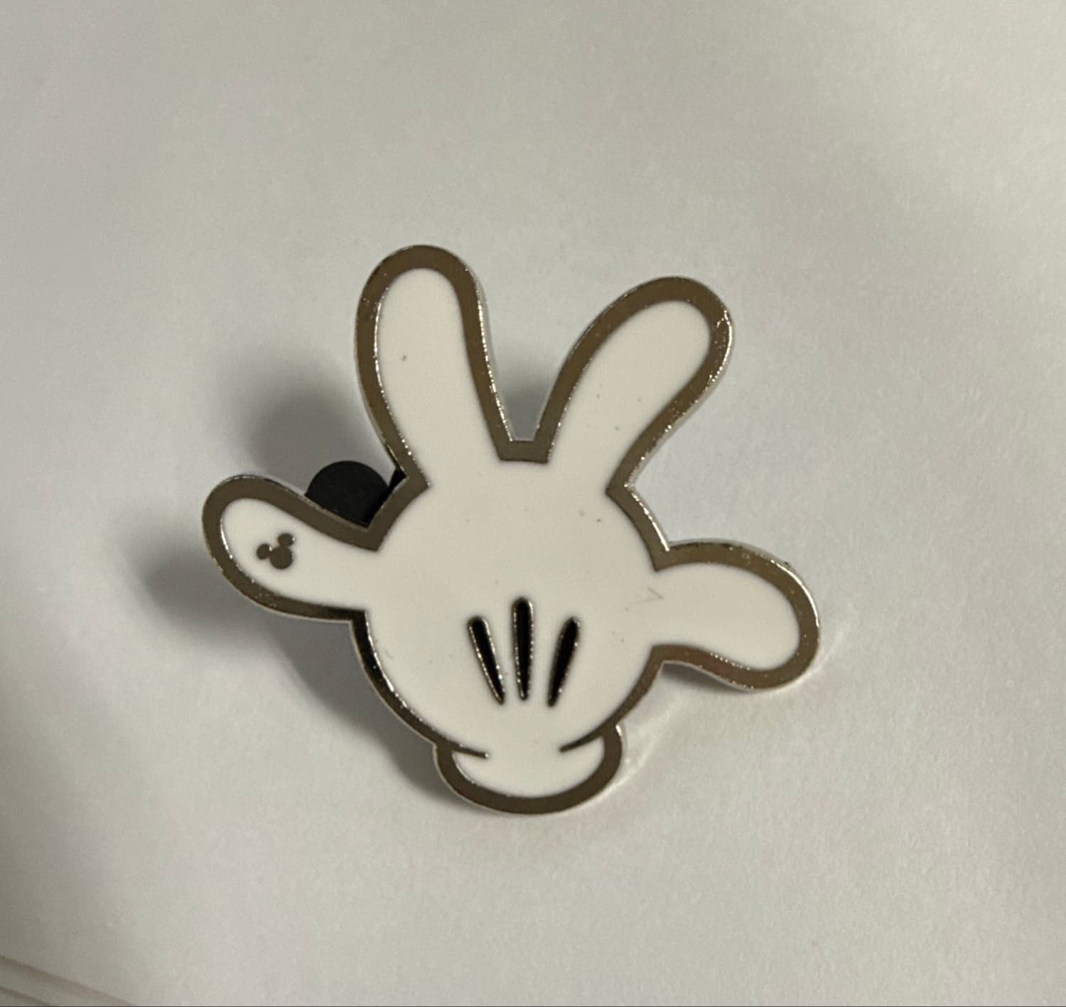 Mickey Mouse Glove Peace Sign