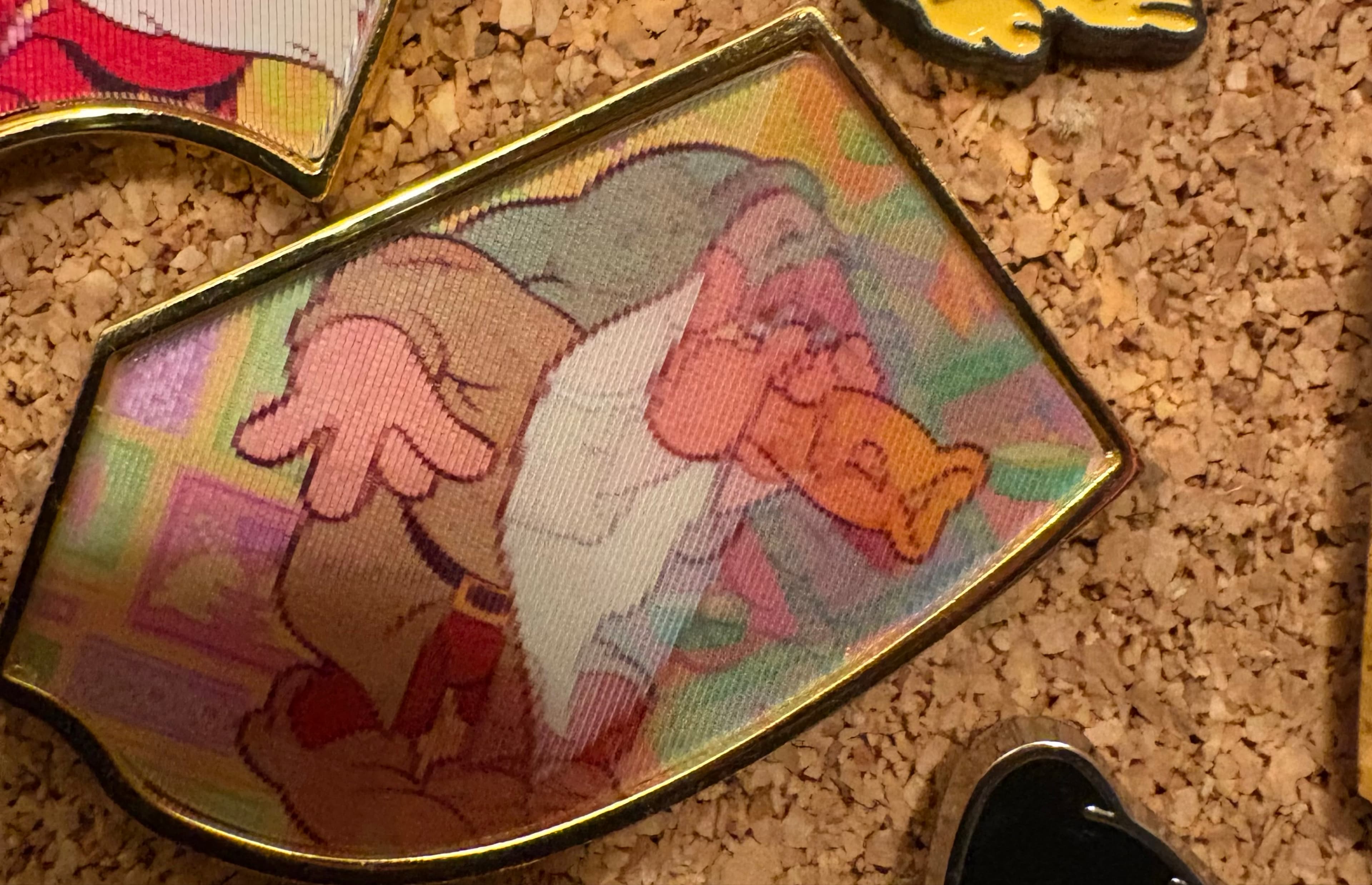 Loungefly Snow White Lenticular Apple Puzzle - Sleepy front