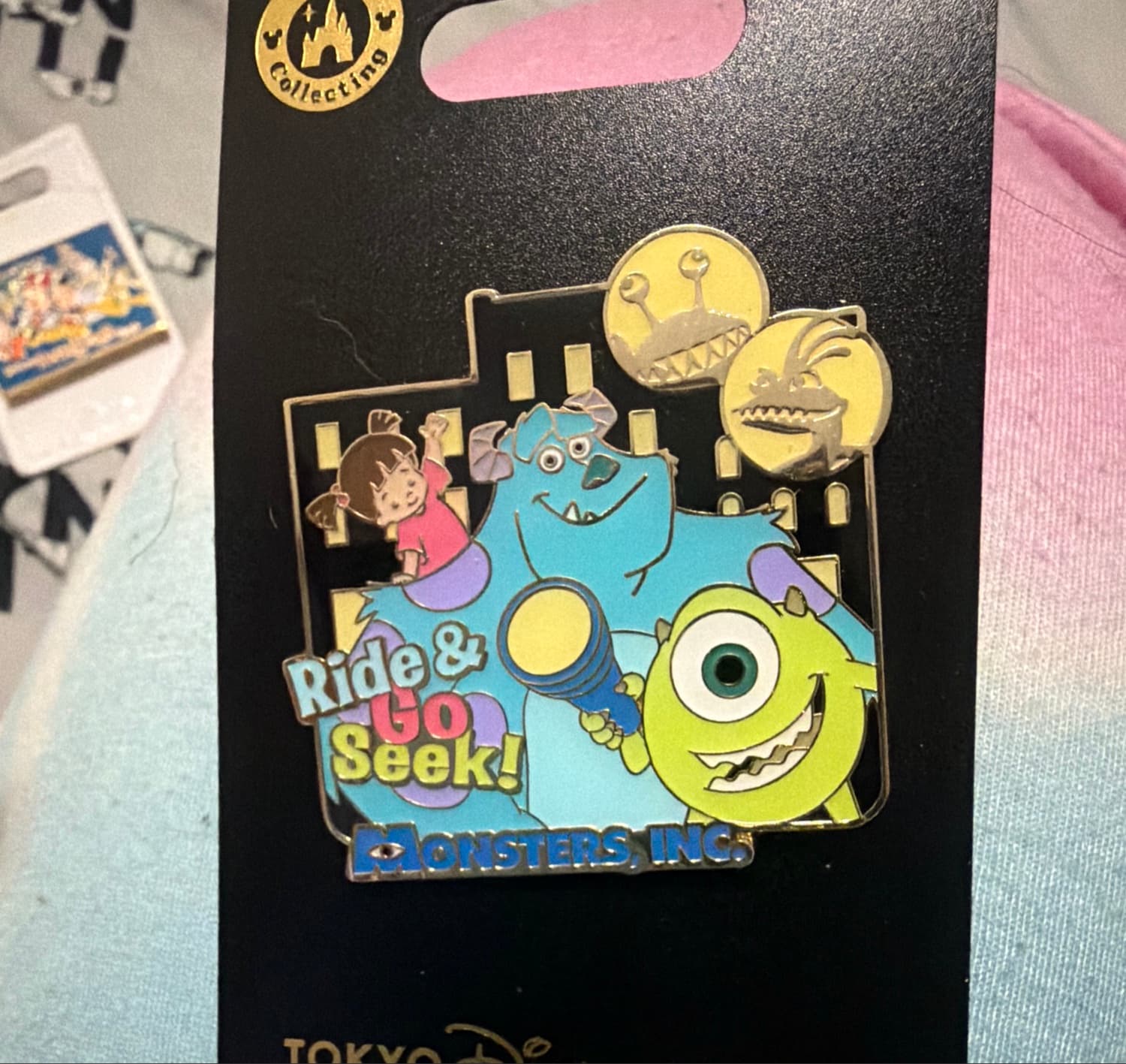 Monsters, Inc. Ride & Go Seek! - Mike, Sulley and Boo front