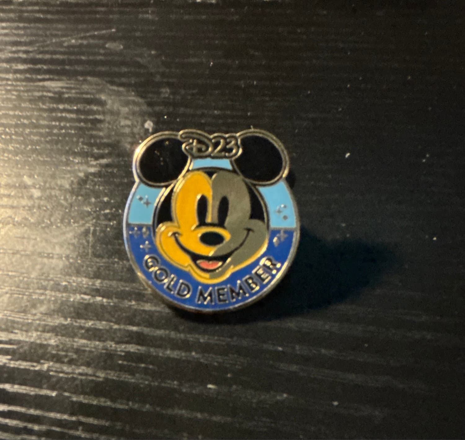 D23-Exclusive Mickey Mouse Gold Member Limited Release Pin 2021