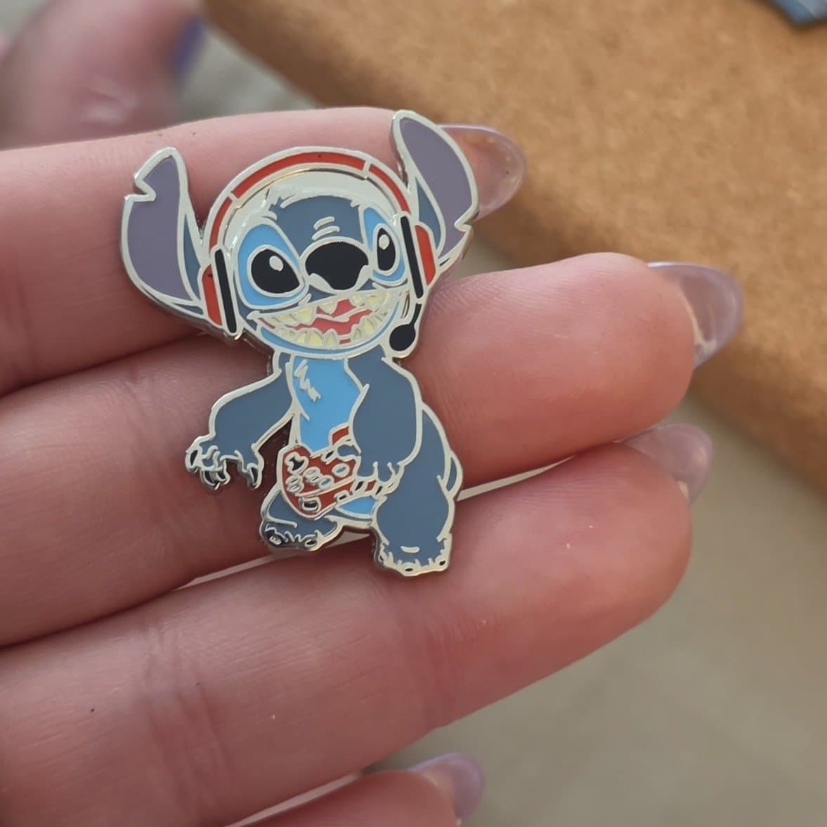Stitch with Headphones & Controller