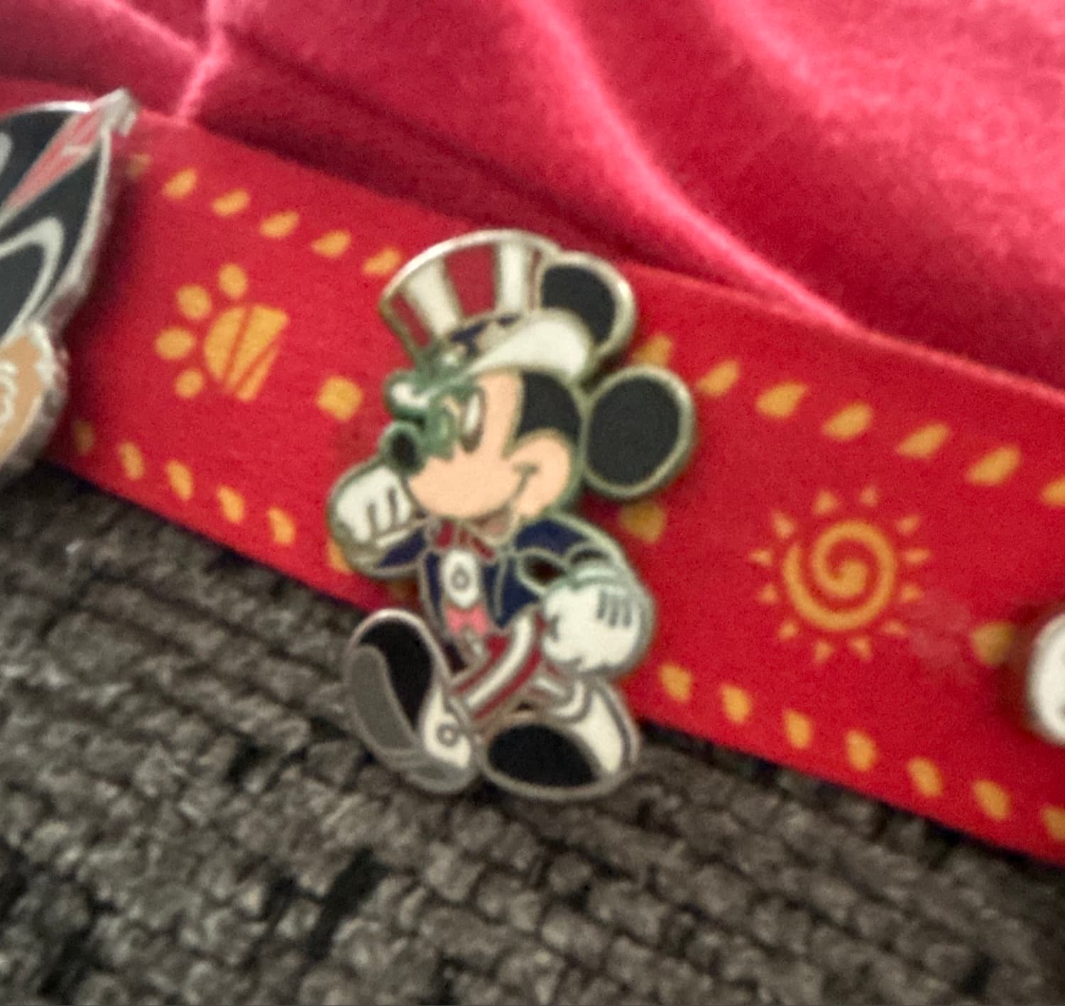 Mickey Mouse Patriotic Uncle Sam