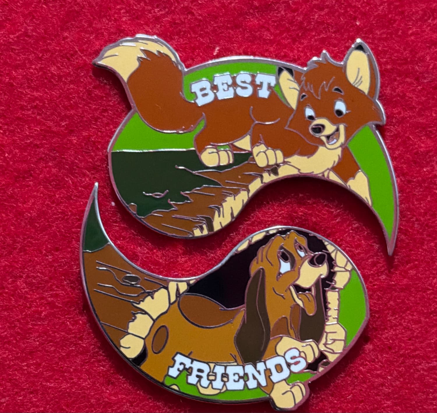 Tod and Copper - Best Friends