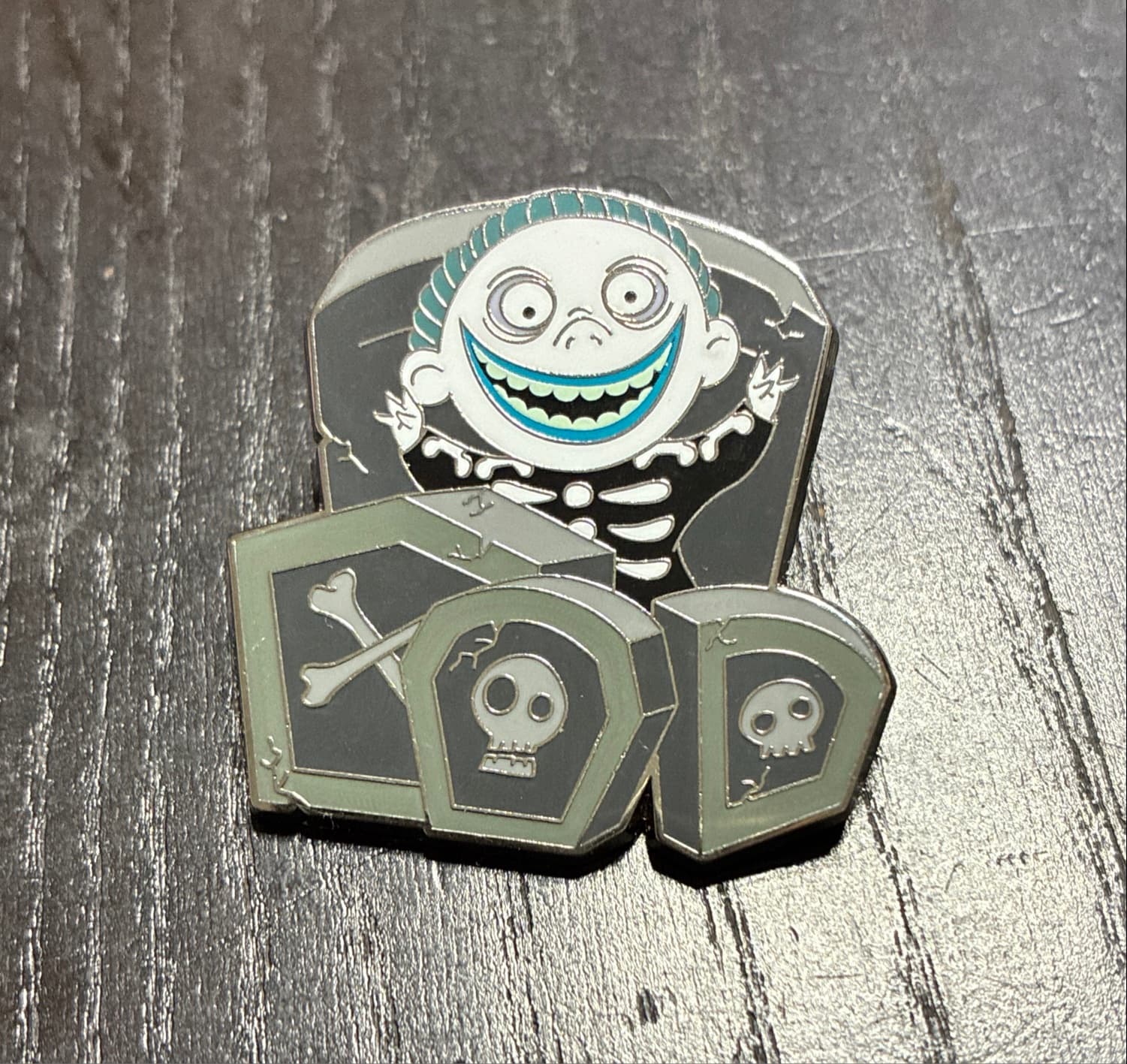 Barrel Tombstone - The Nightmare Before Christmas Mystery Pin Set front