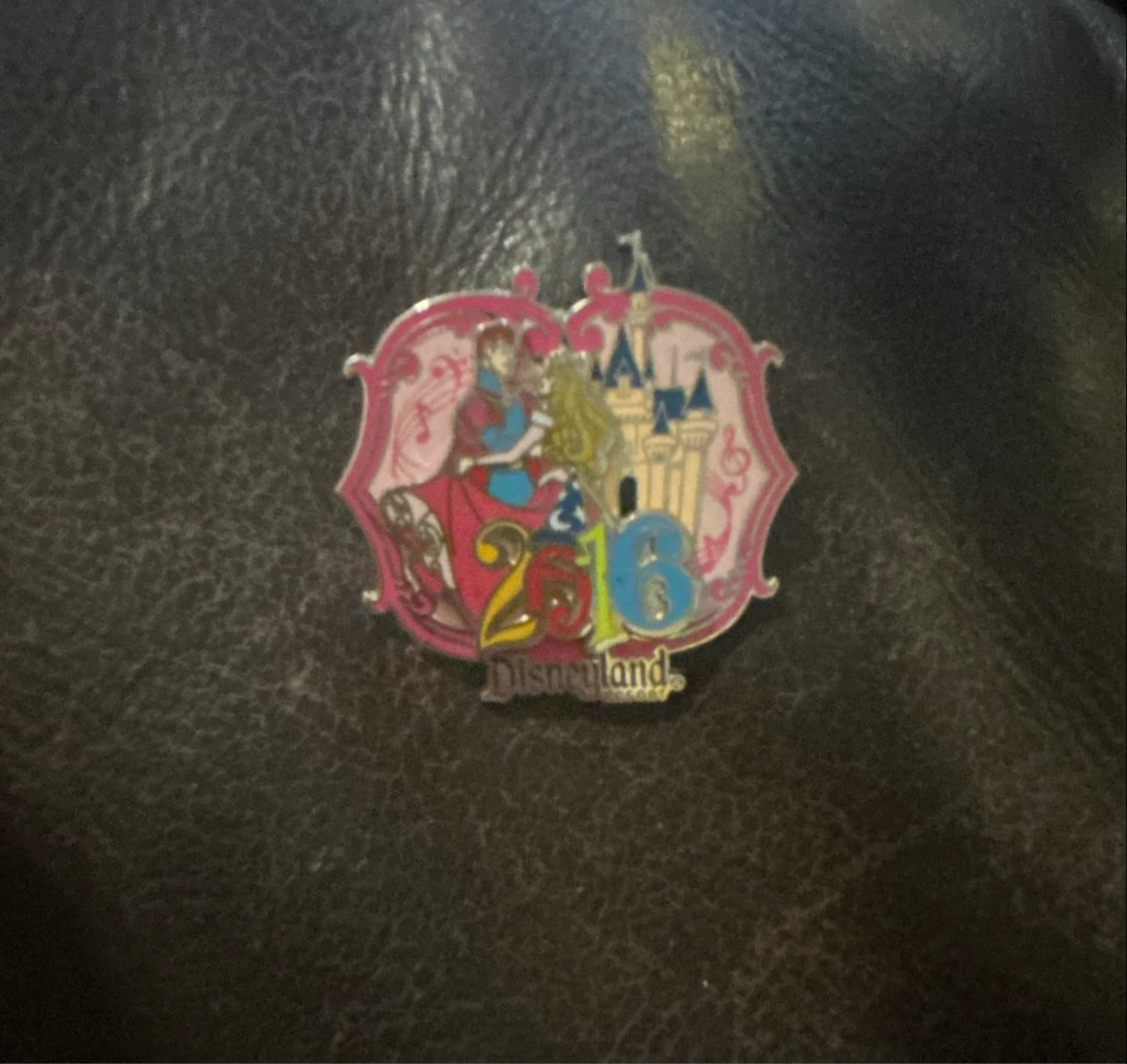 Princess Aurora and Prince Phillip Dancing 2016 Disneyland Pin