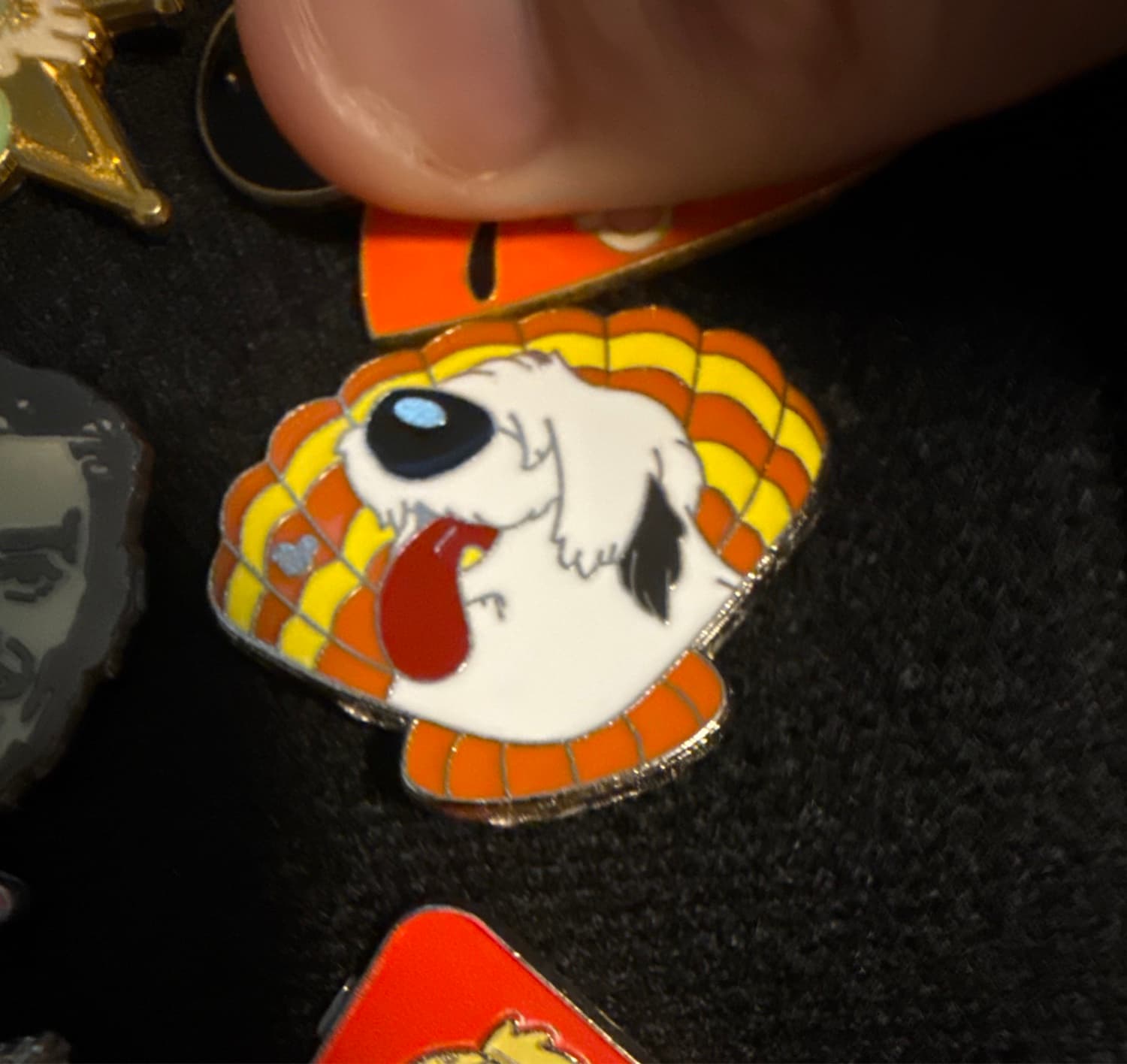 Pluto Halloween Candy Pin