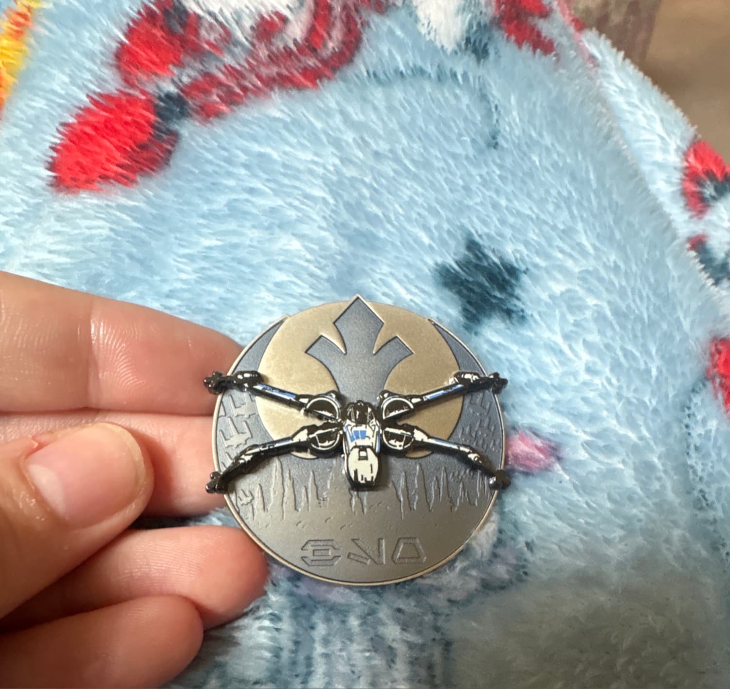 Star Wars: Rogue One - X-Wing & Rebel Alliance Symbol Force for Change Pin