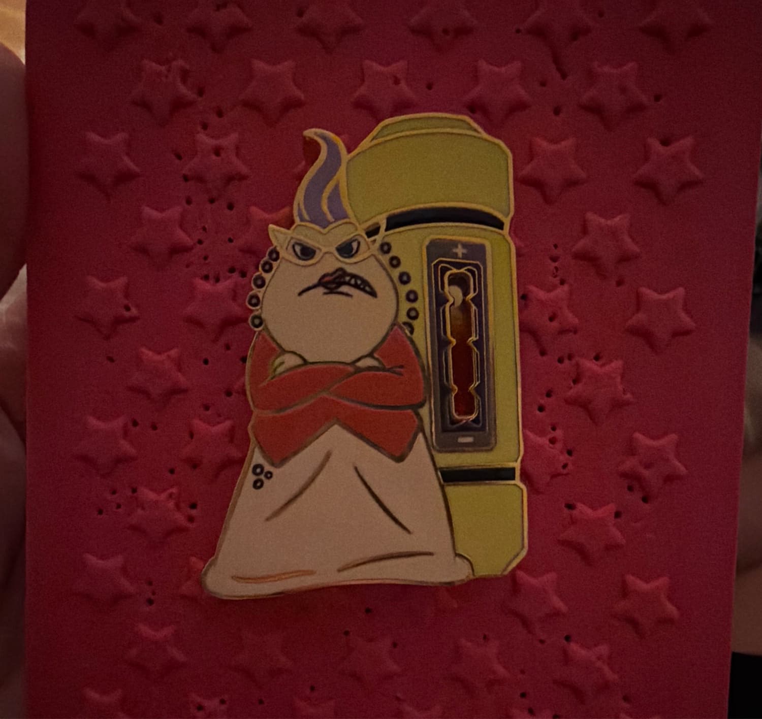 Disney Pixar Monsters, Inc. Character Blind Box Enamel Pin - Roz