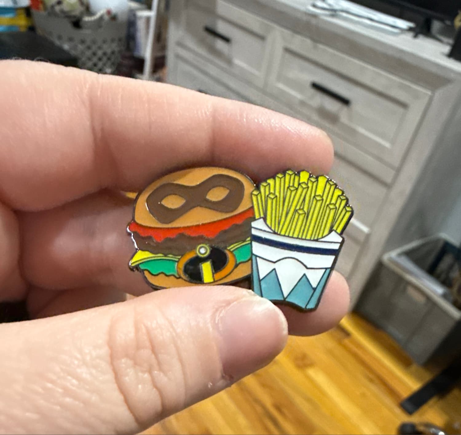Loungefly Disney Pixar Fast Food Blind Box - The Incredibles (Mr. Incredible Burger & Frozone Fries)