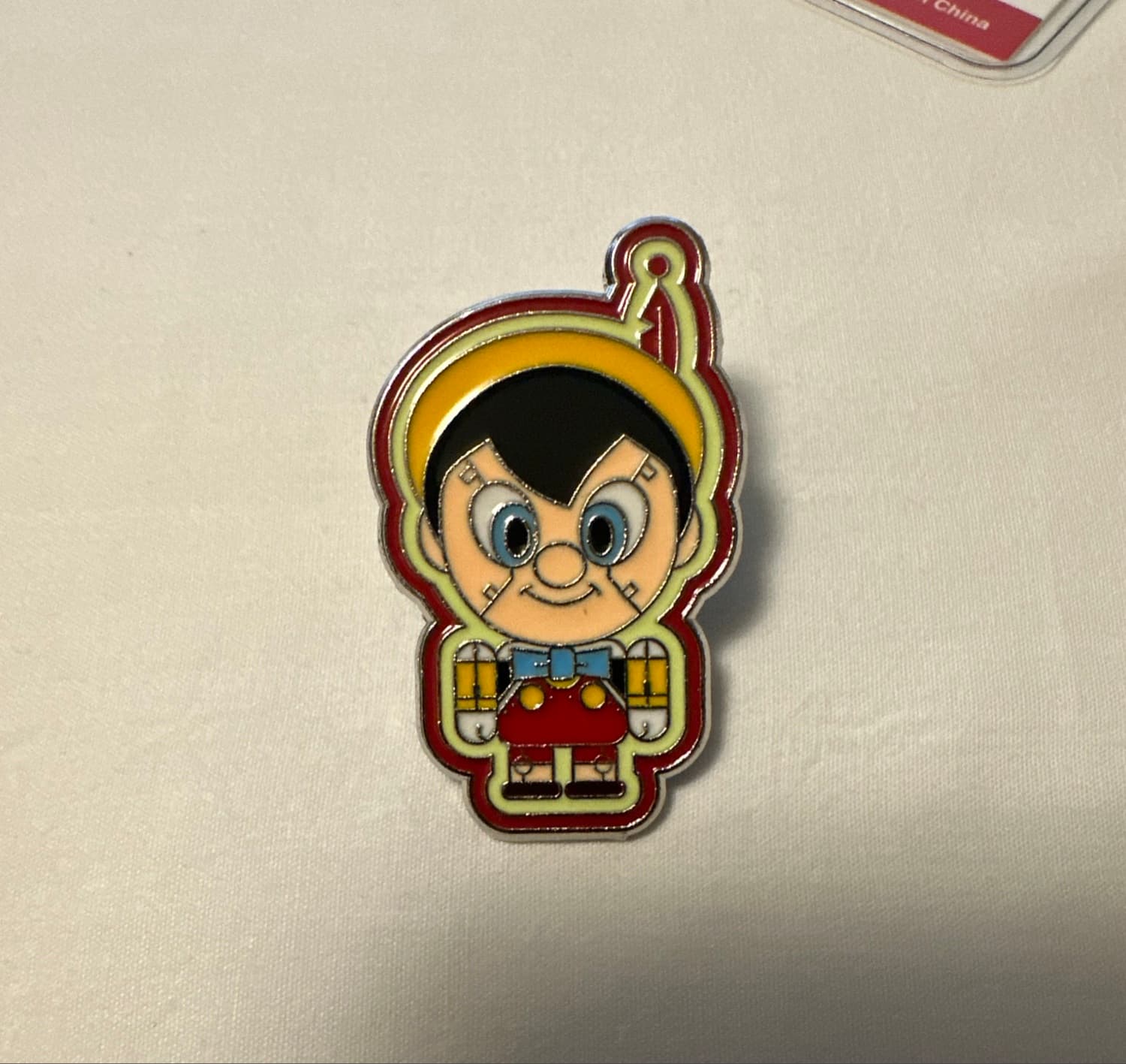 Pinocchio Standing Character Pin