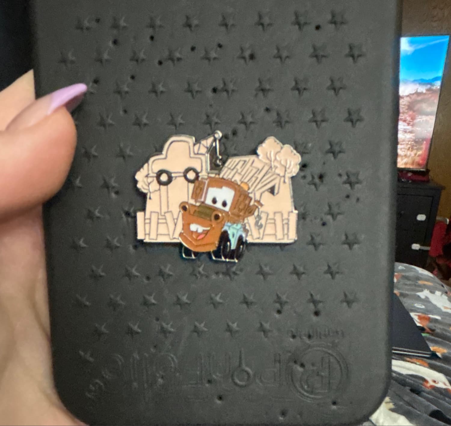 Loungefly Disney Pixar Cars Map Blind Box Pin Set - Tow Mater at Tow Mater Towing & Salvage