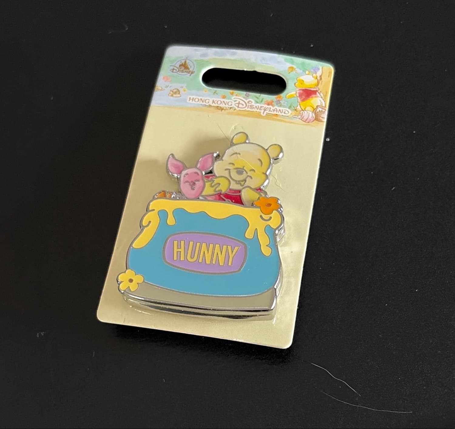 Winnie the Pooh and Piglet in Hunny Pot