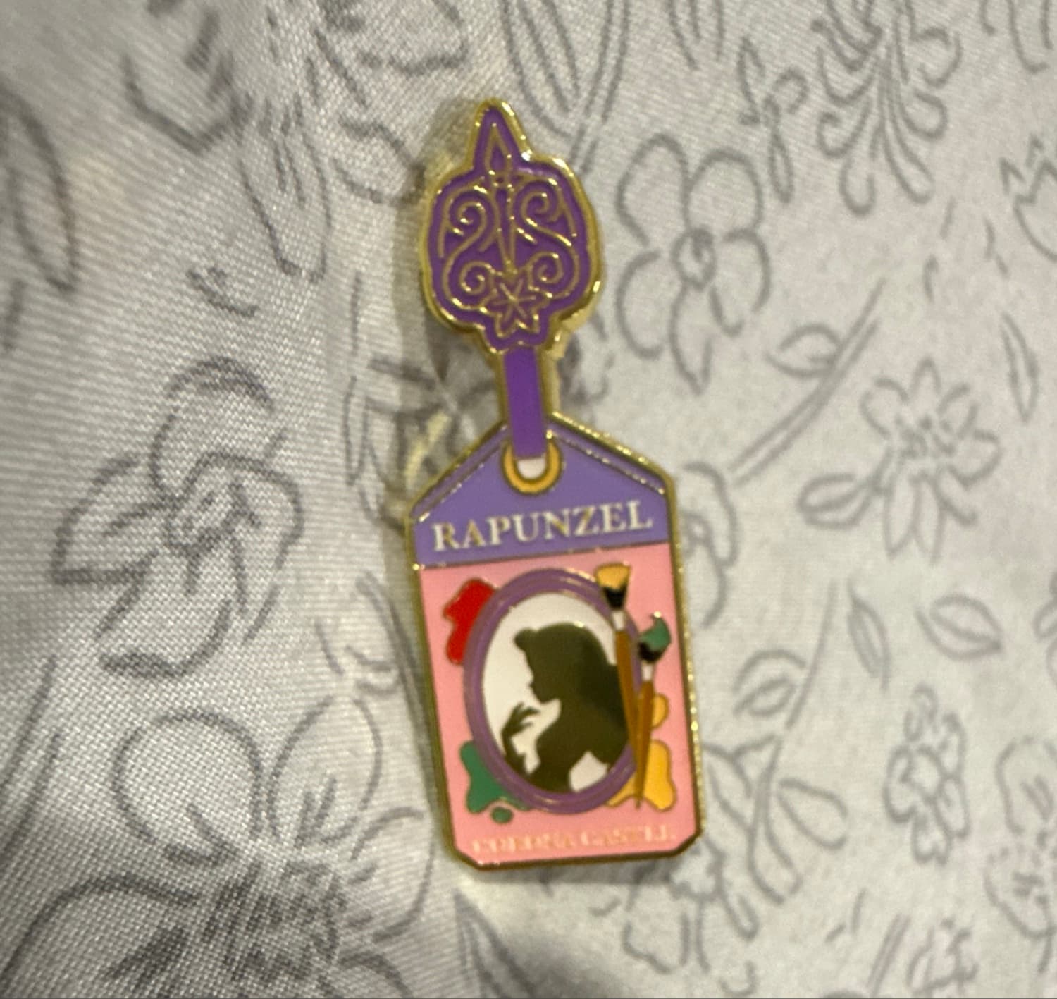 Loungefly Disney Princess Luggage Tag Pin