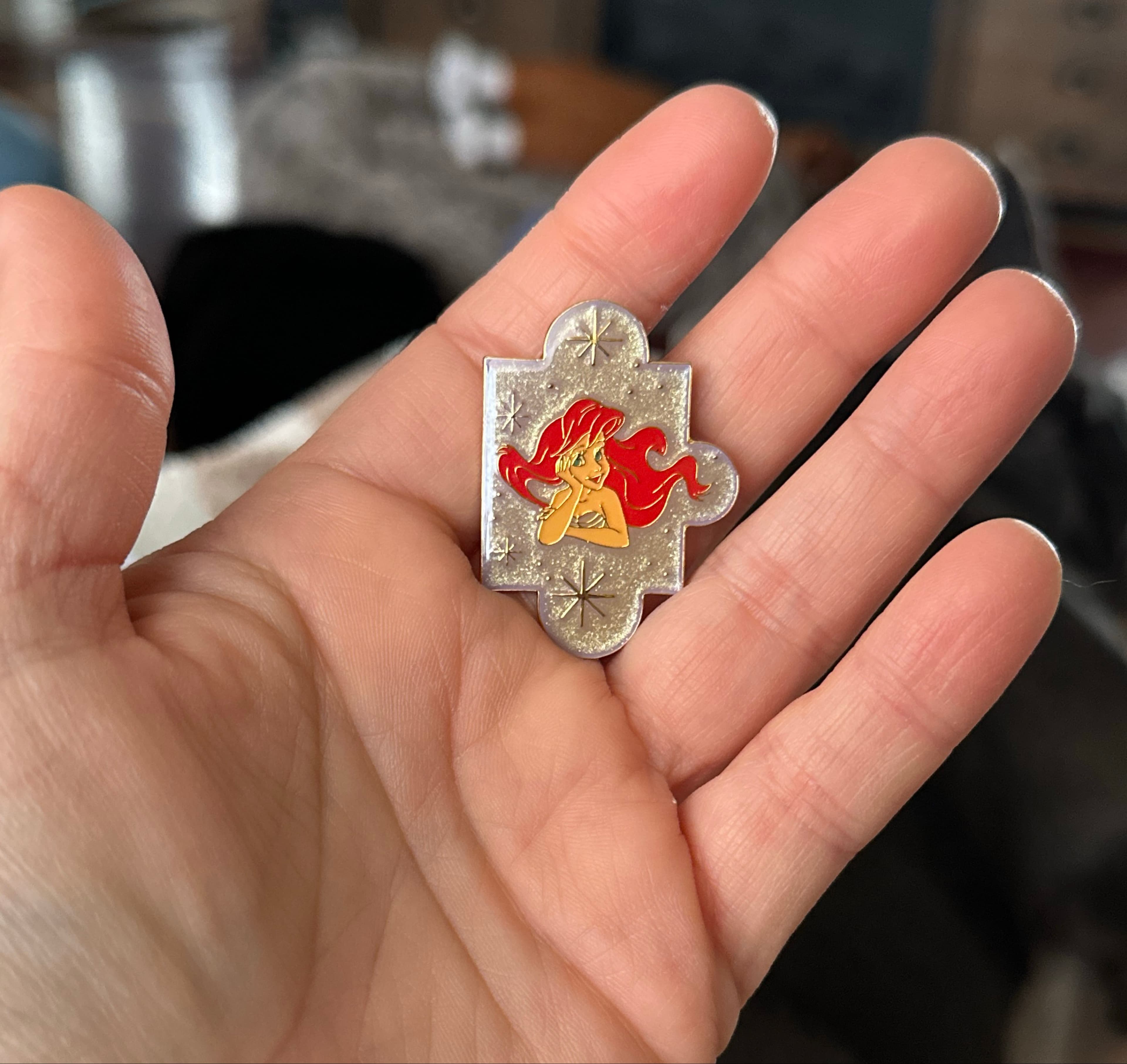 Just the Girls - Ariel - Glitter Character Puzzles front