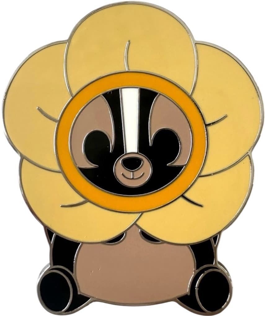 Flower the Skunk with Flower Hat front