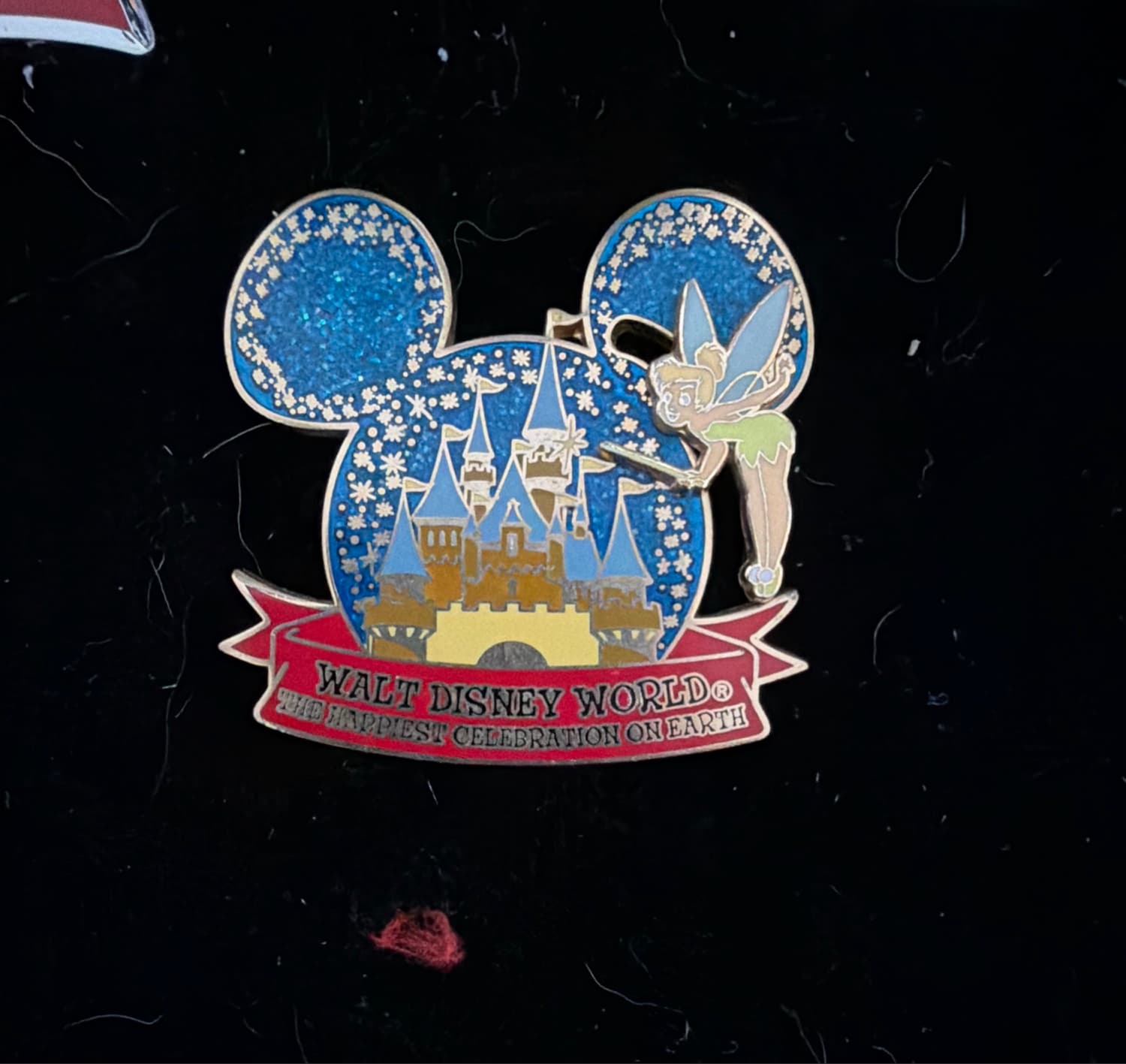 Tinker Bell Flying Over Cinderella Castle - Happiest Celebration On Earth front