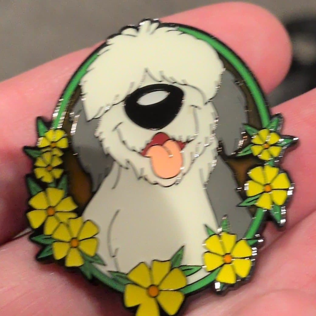 Loungefly Disney Dogs Floral Blind Box Enamel Pin
