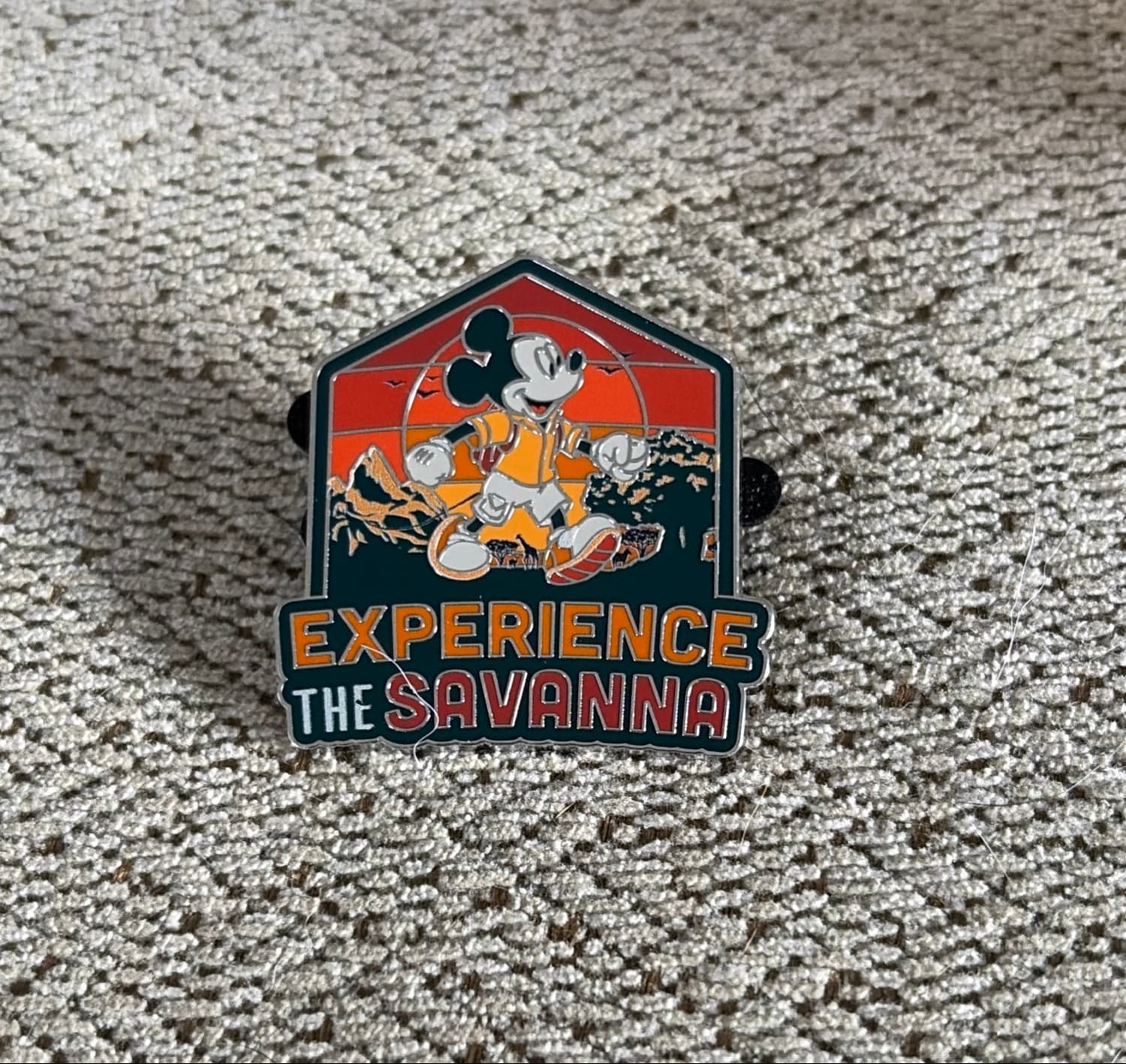 Mickey Mouse Experience the Savanna - Disney's Animal Kingdom Pin
