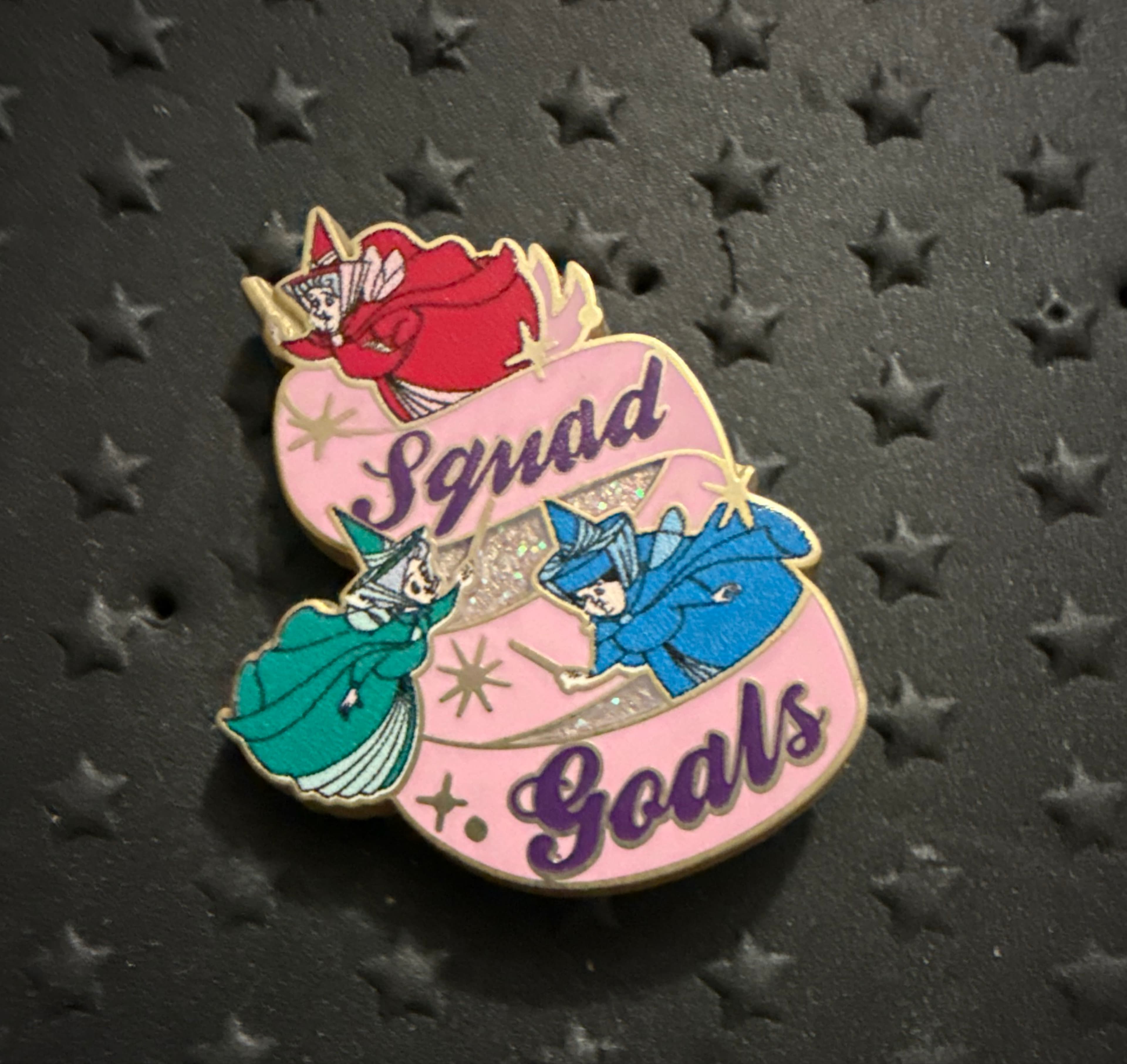 Sleeping Beauty Fairy Godmother Squad Goals Pin