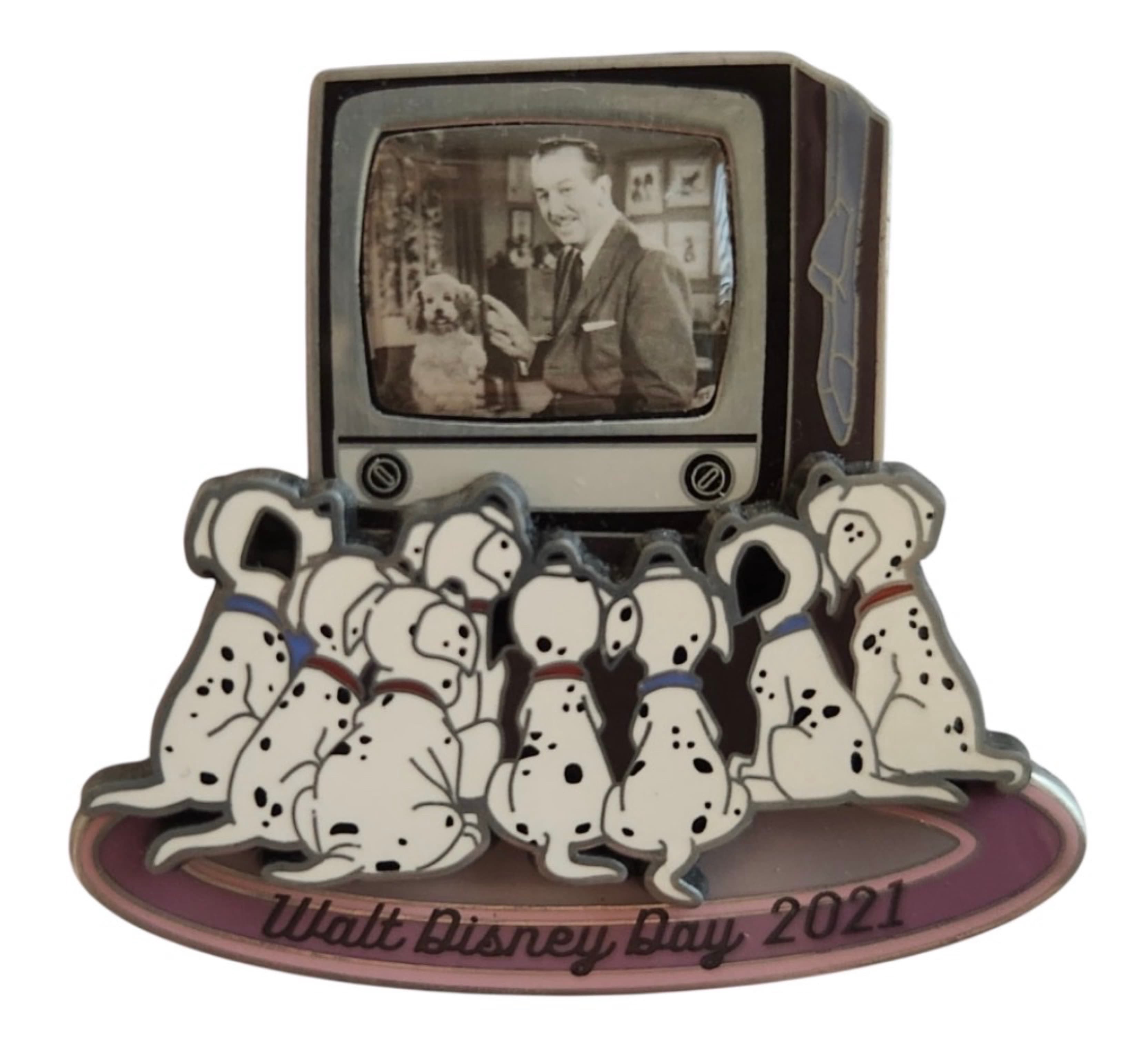 Walt Disney Day 2021 - Dalmatian Puppies Watching TV front