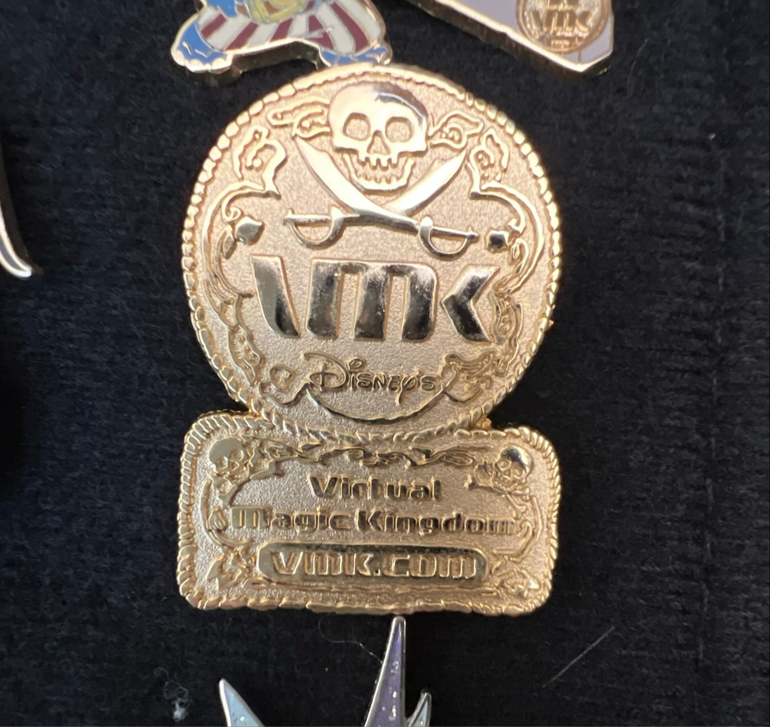 Virtual Magic Kingdom Pin Card Collection