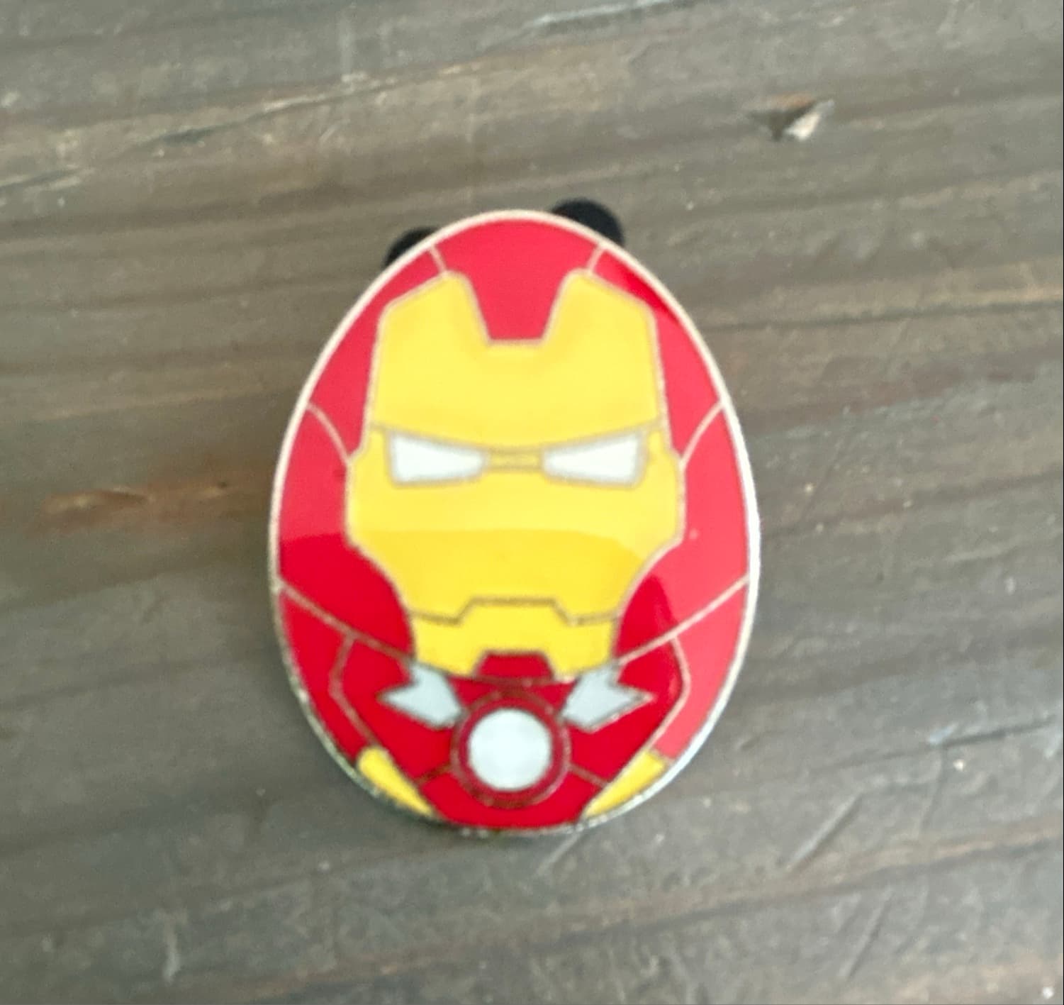 OVAL STAINED GLASS HERO PINS