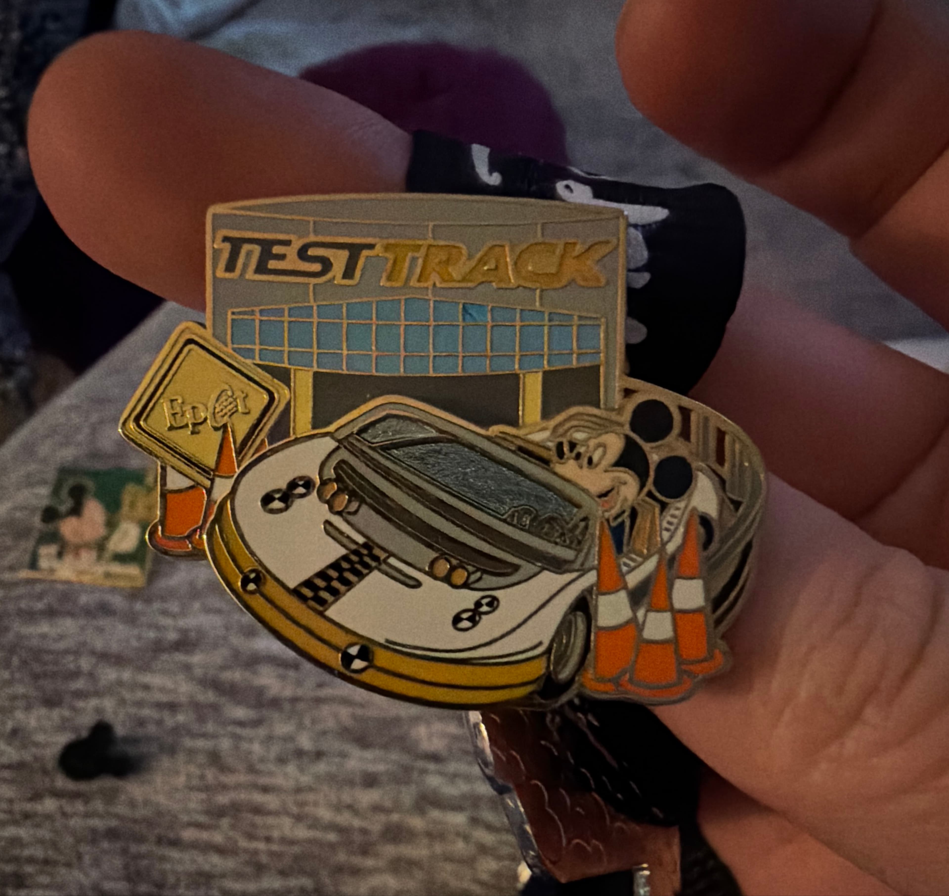 Test Track Disney pin series