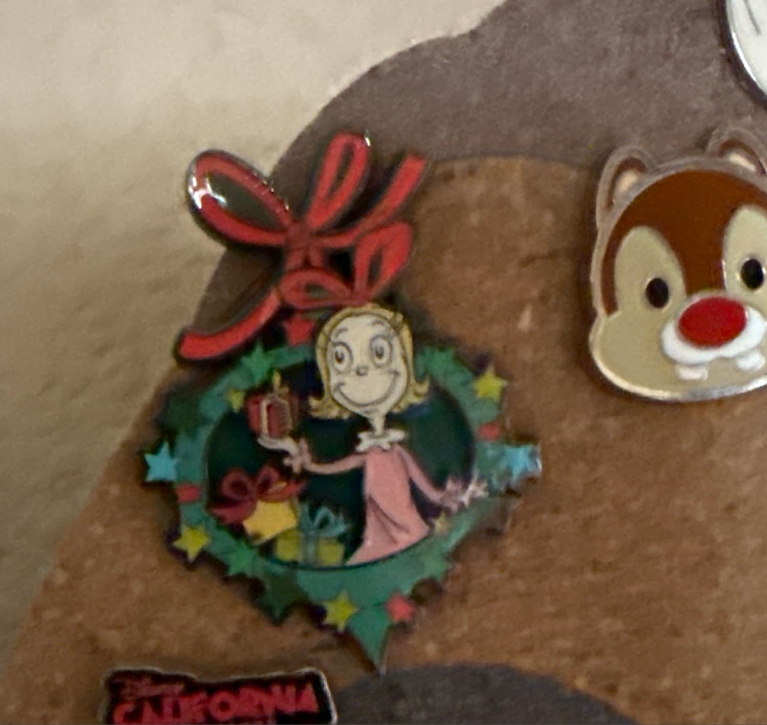 The Grinch Dr. Seuss Wreath Mystery Pin - Cindy Lou Who
