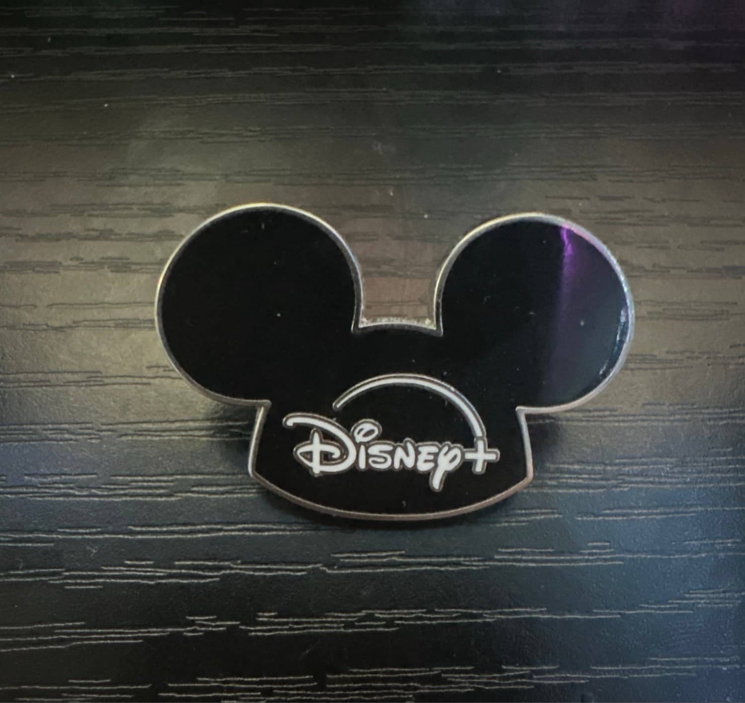 Mickey Mouse Head Icon Disney+ Logo Pin