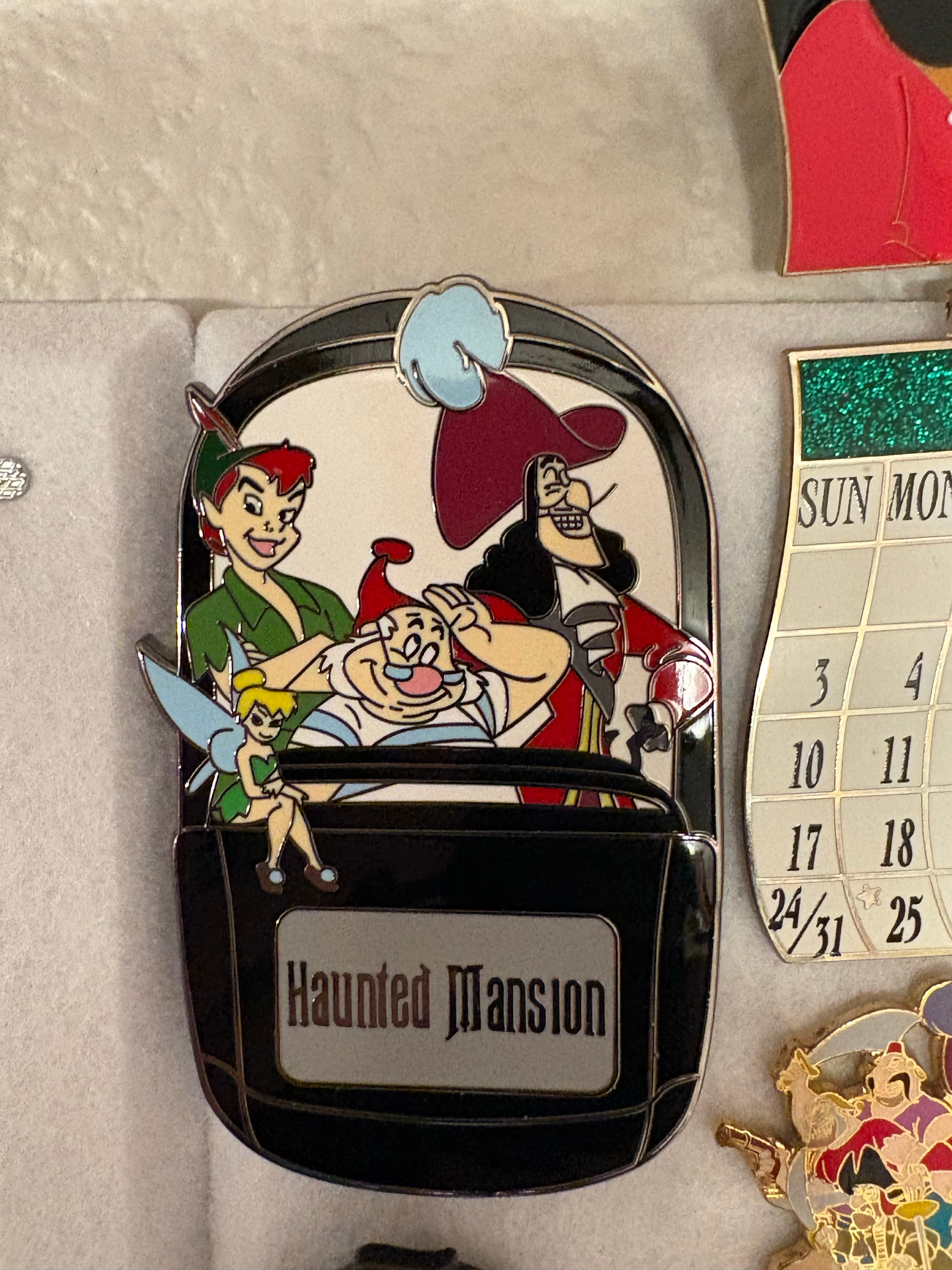 Peter pan haunted mansion fantasy pin