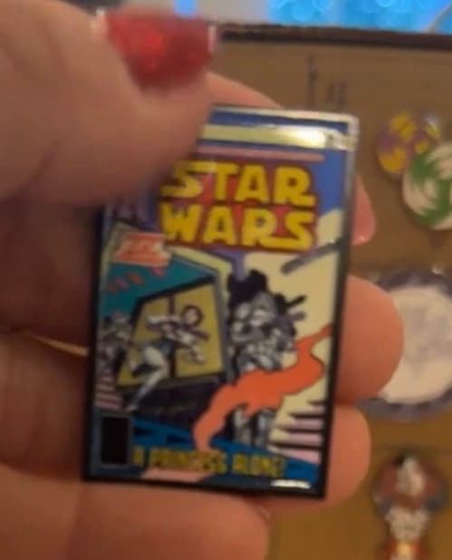 Star Wars Comic Covers Blind Box Enamel Pin Hot Topic Exclusive