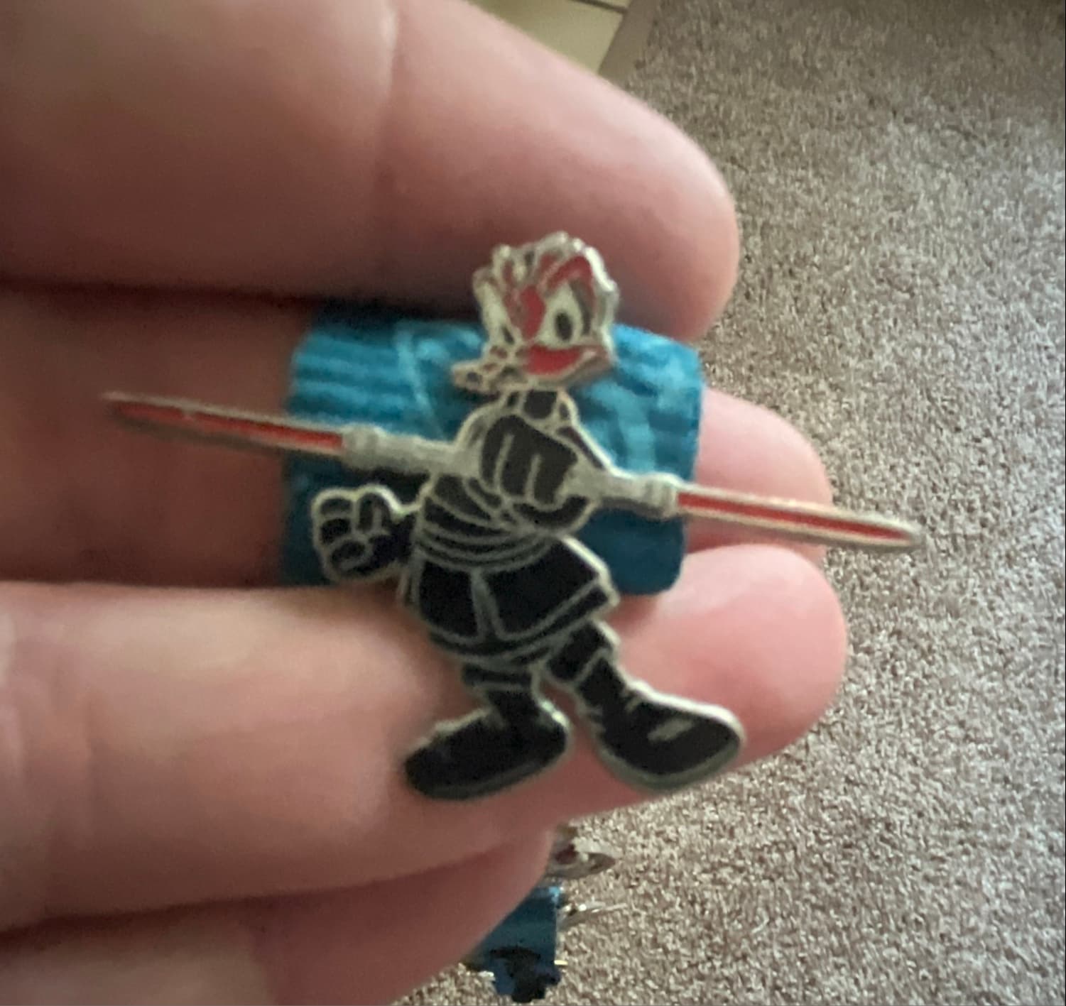 Donald Duck as Darth Maul front