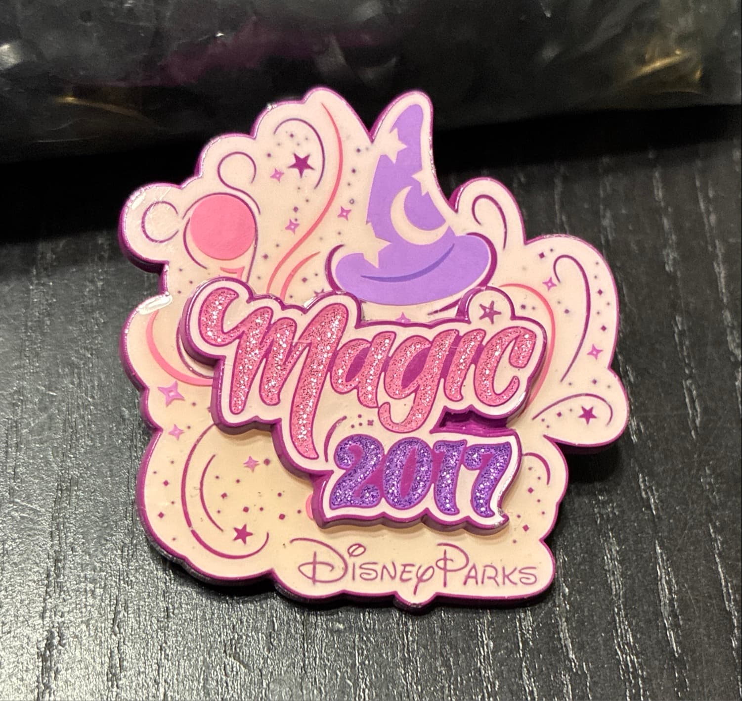 Magic 2017 Disney Parks Pin front
