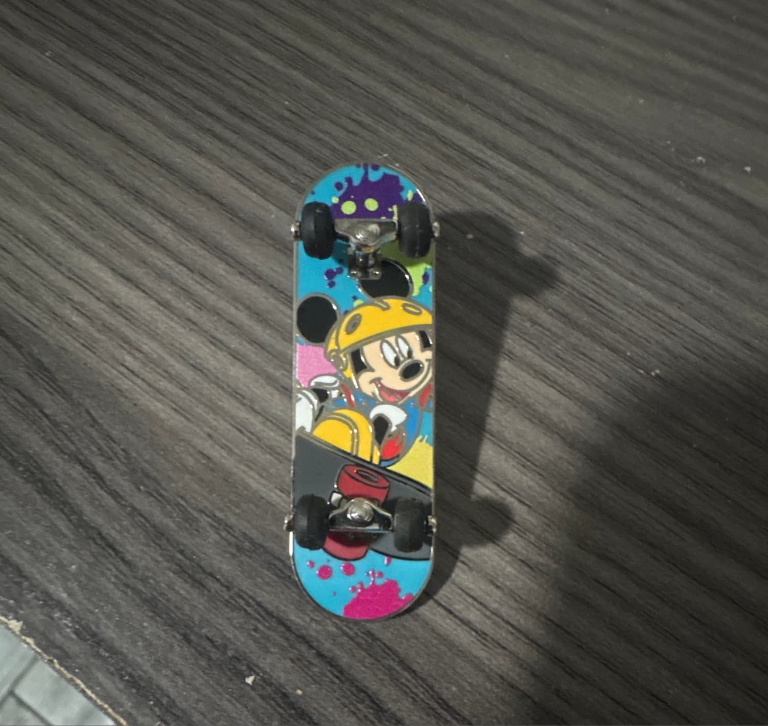 Mickey Paint Splatter Skateboard