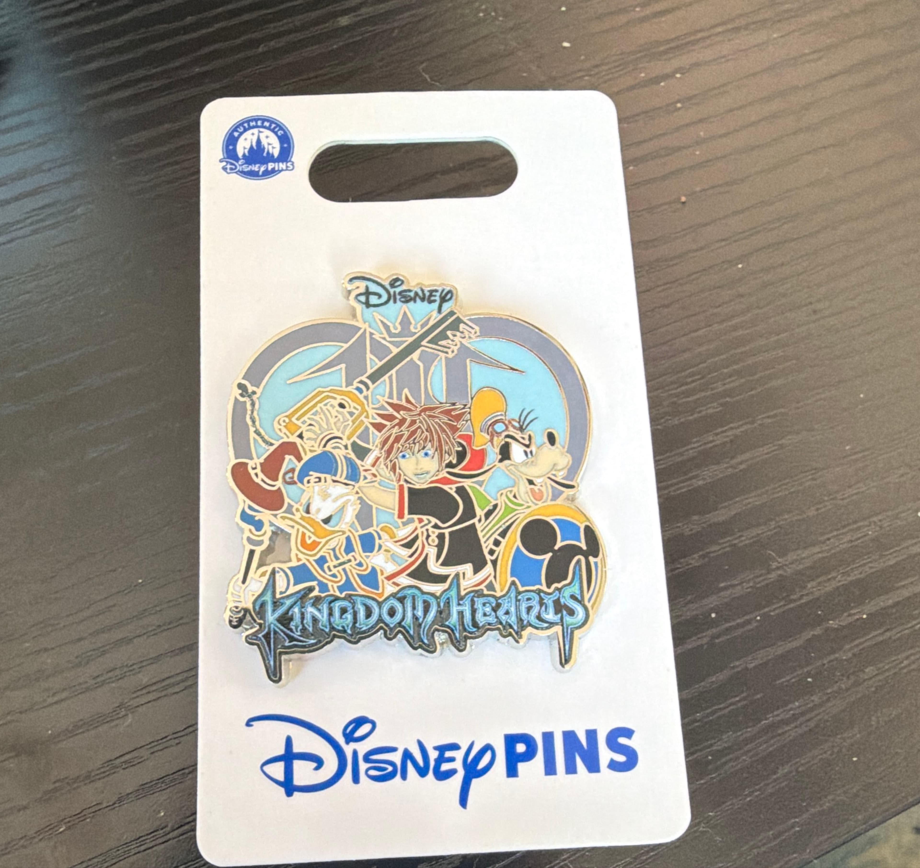 Kingdom Hearts III Sora, Donald, and Goofy Pin front