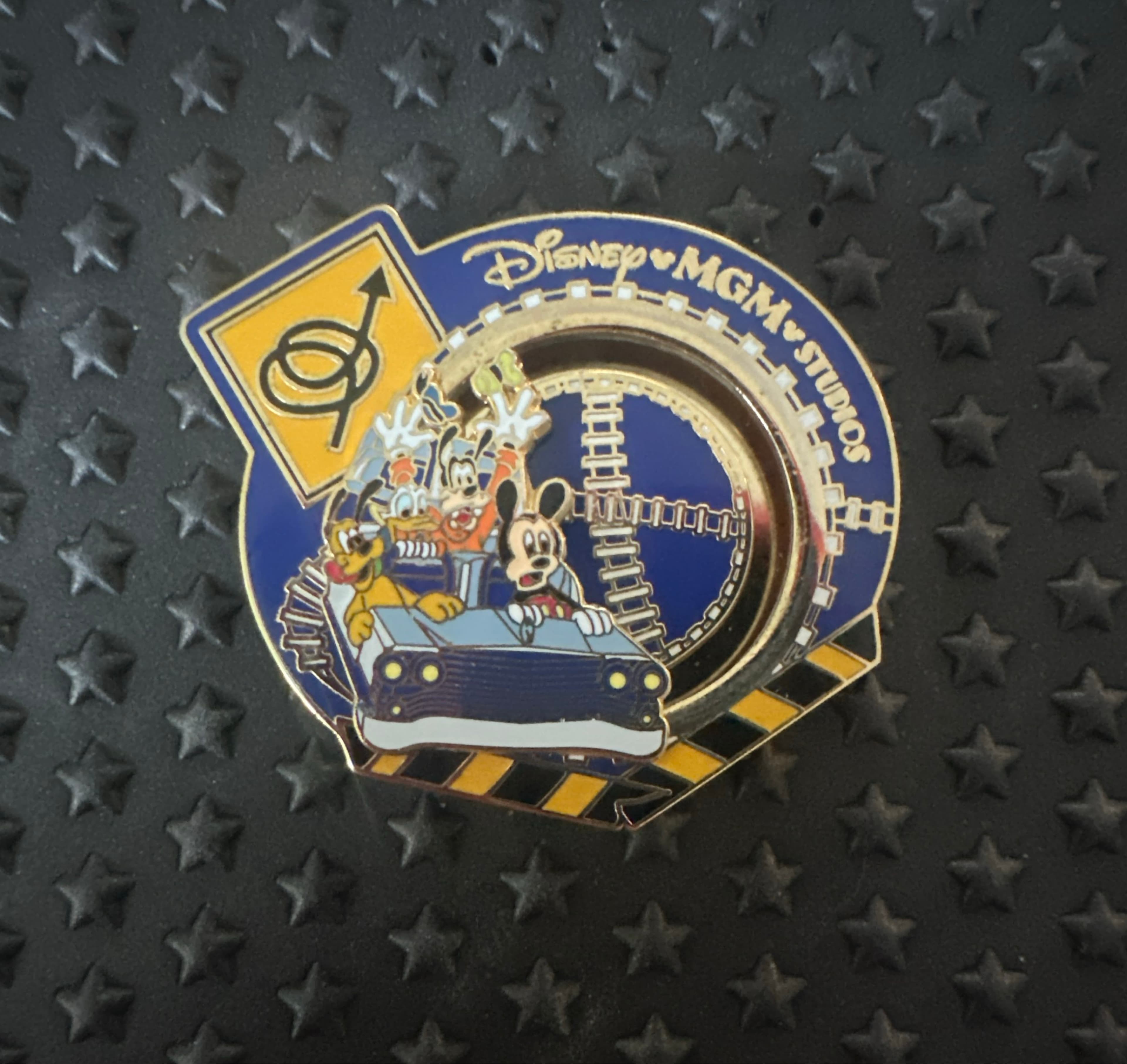 Mickey & Friends Rock 'n' Roller Coaster Disney MGM Studios Pin front