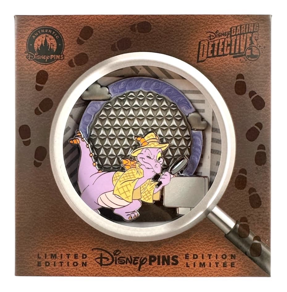 Detective Figment Epcot Mini Jumbo front