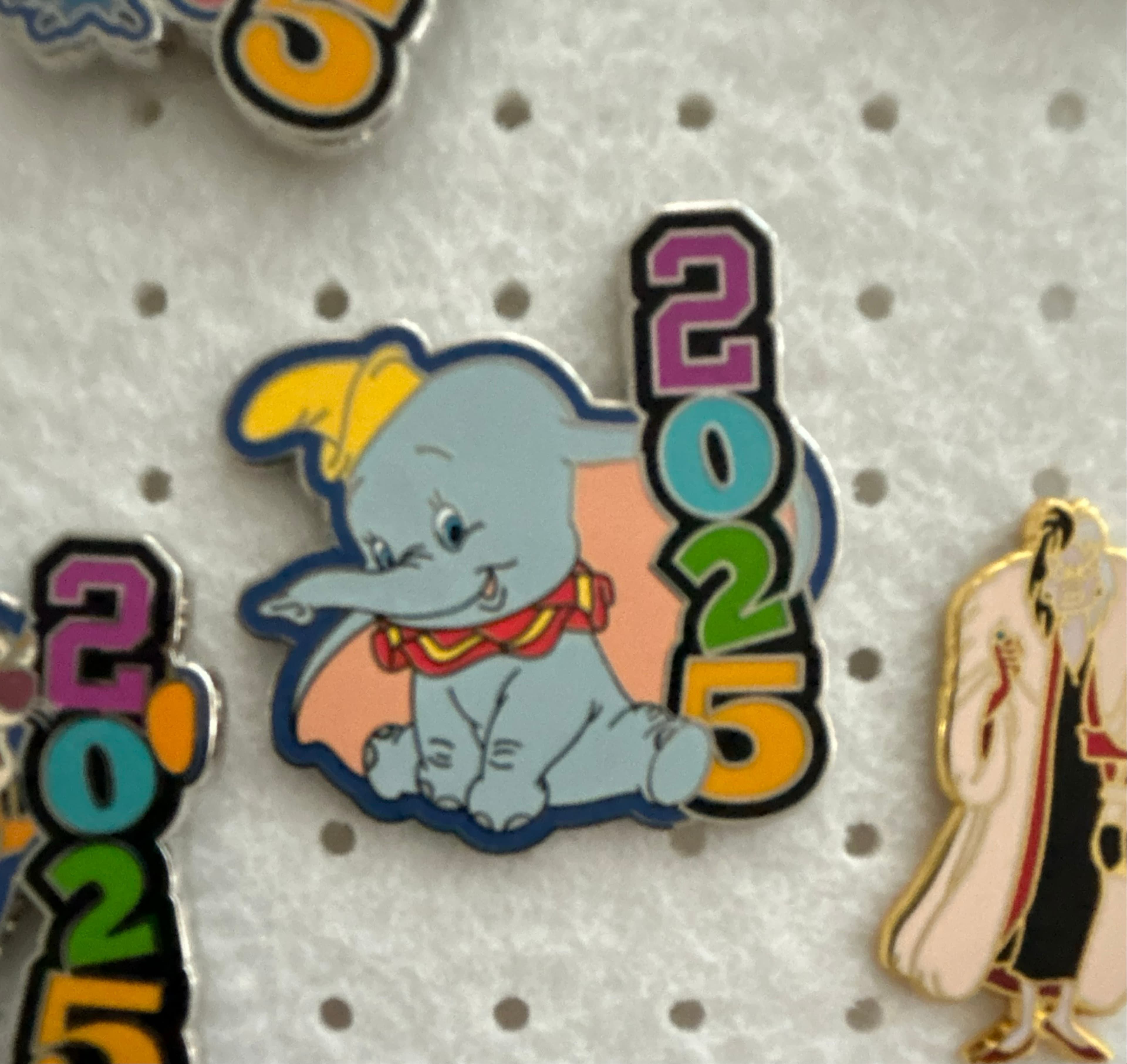 Dumbo 2025 Dated Year Pin - Mystery Collection front