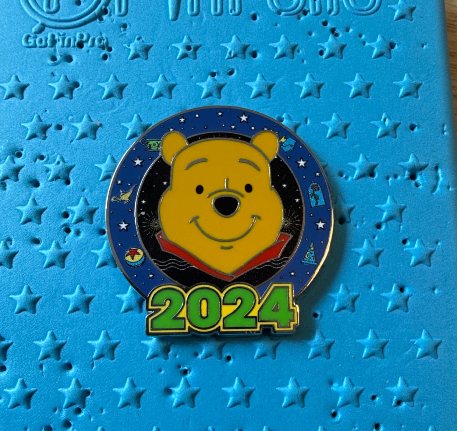 Winnie the Pooh 2024 Disney Parks Mystery Box Pin with Icons