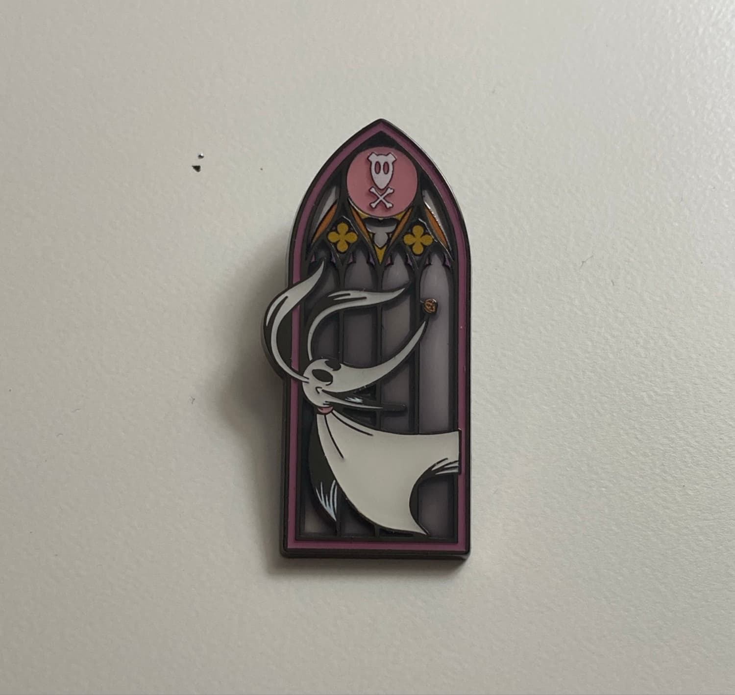 Zero - The Nightmare Before Christmas Stained Glass Frames