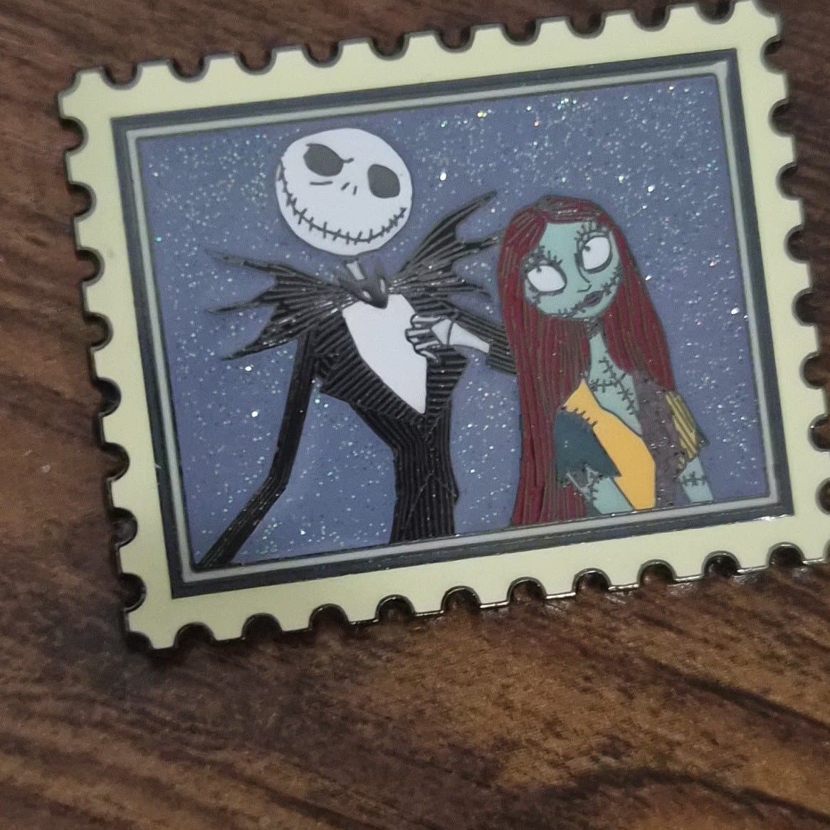The Nightmare Before Christmas Character Stamp Blind Box Enamel Pin
