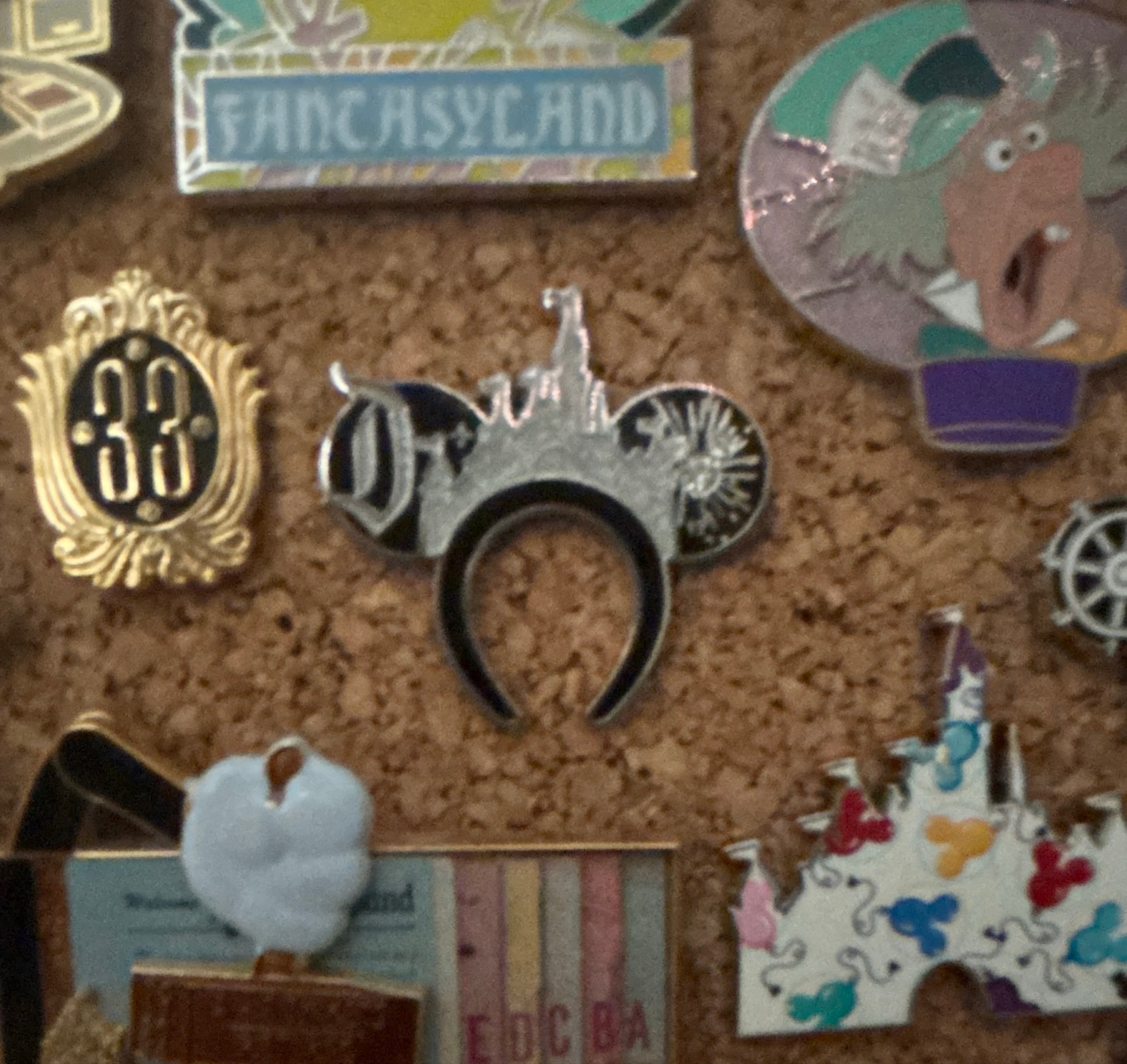 Disneyland Hidden Mickey Wave A